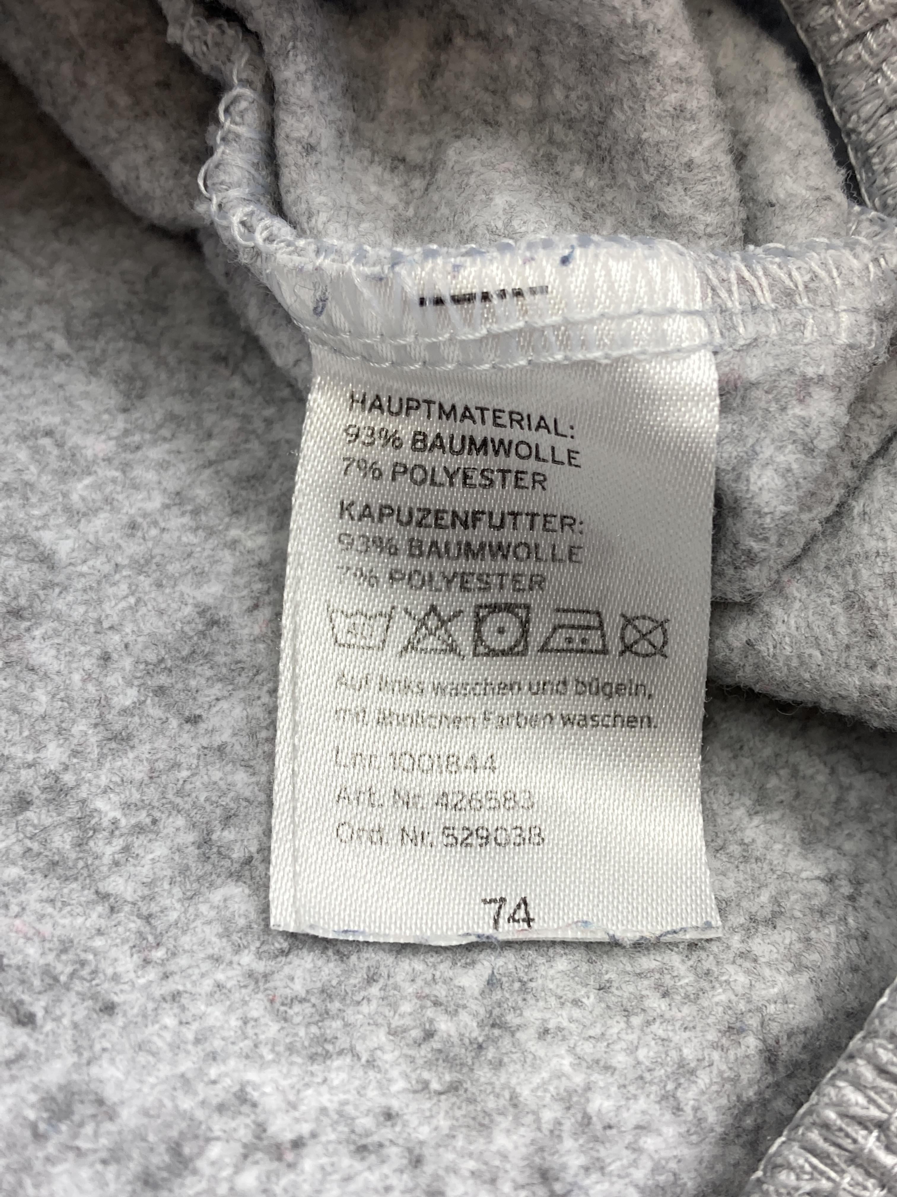 Hoodies Sweatshirts & Hoodies Kleidung Kapuzenpullover Sesamstraße License Factory Care Label Second Hand