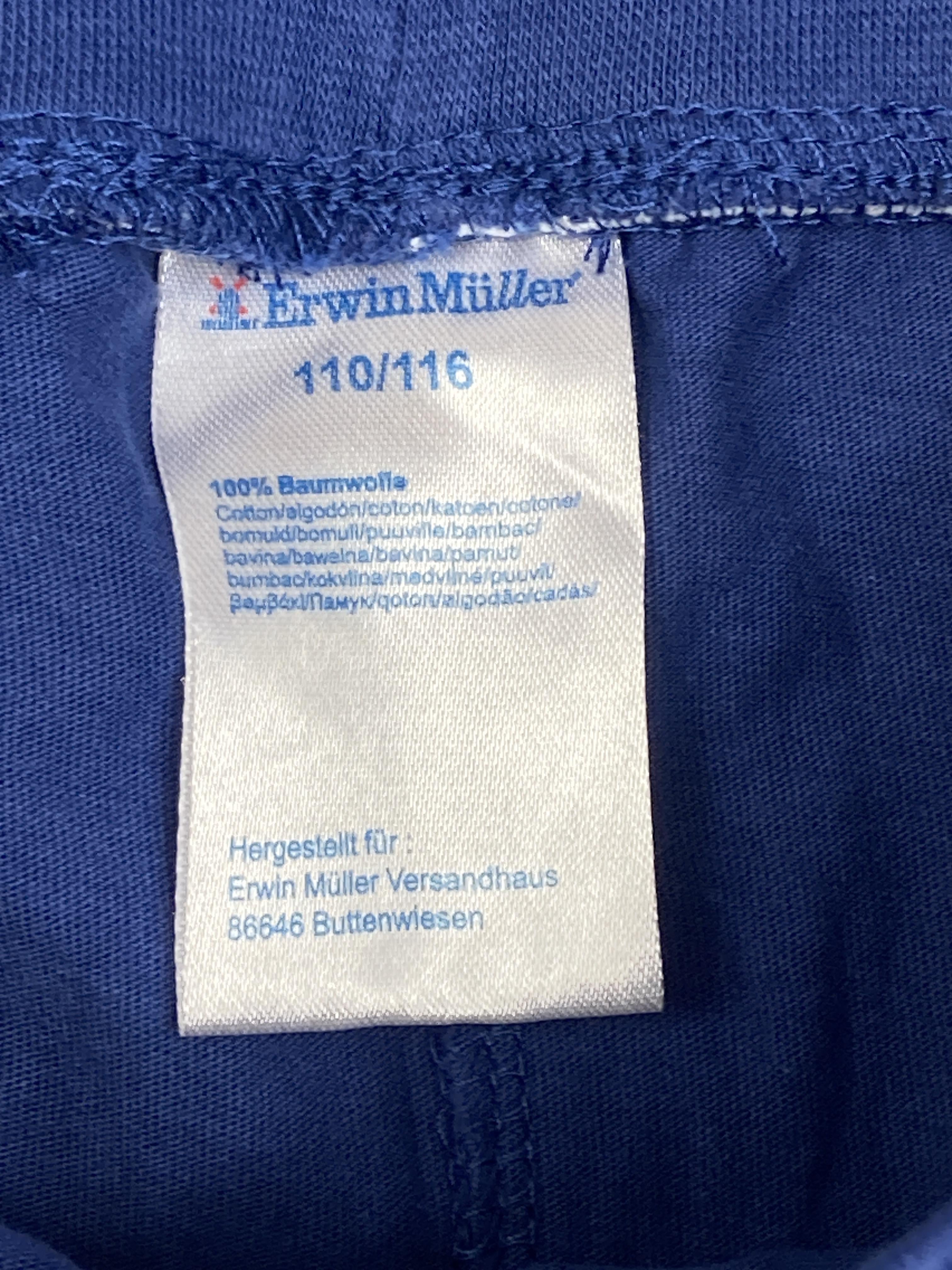 Schlafanzüge zweiteilig Schlafanzüge Kleidung Schlafanzug Polizei Erwin Müller Label Image Second Hand