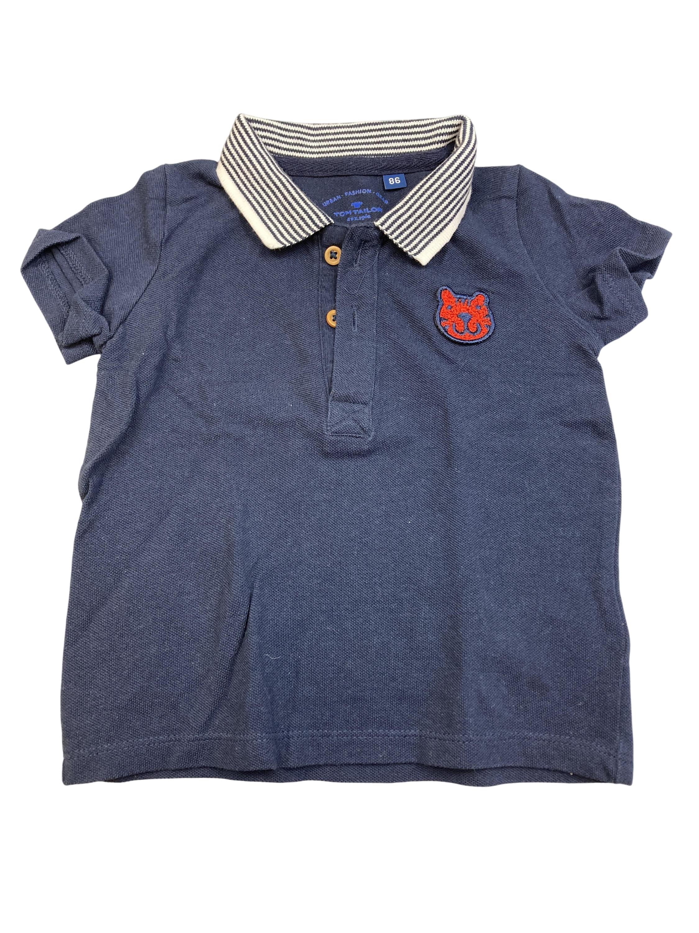 T-Shirts T-Shirts & Tops Kleidung Poloshirt Tom Tailor Front Image Second Hand