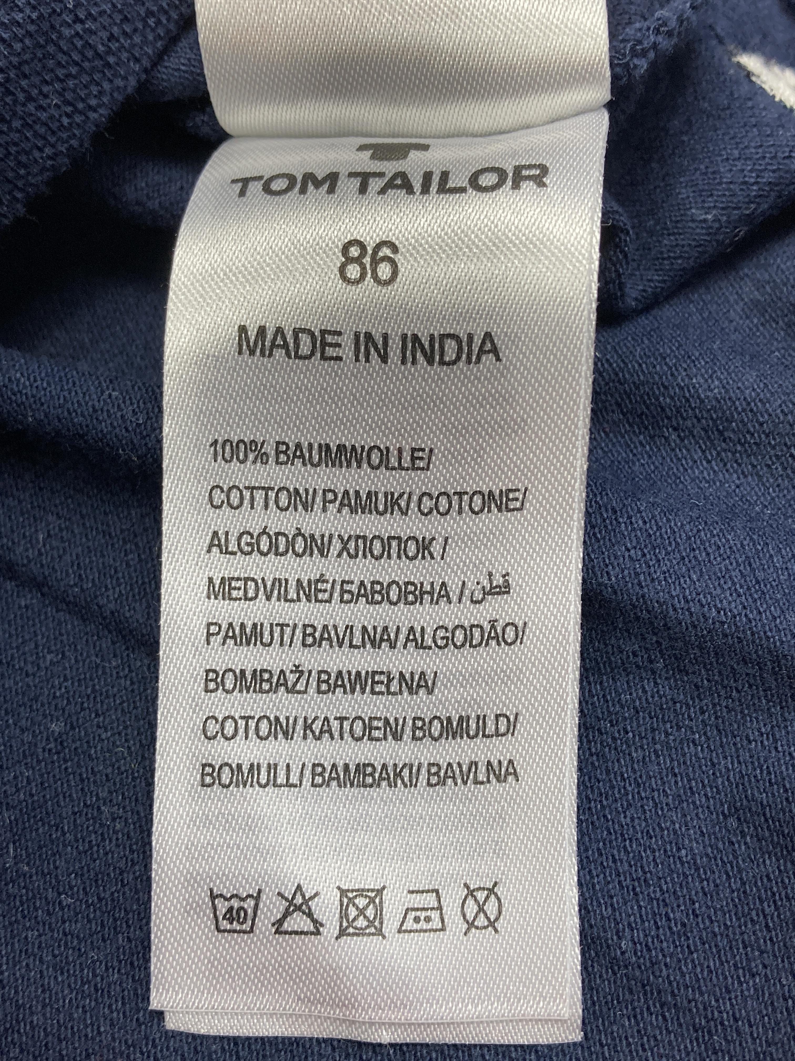 T-Shirts T-Shirts & Tops Kleidung Poloshirt Tom Tailor Care Label Second Hand