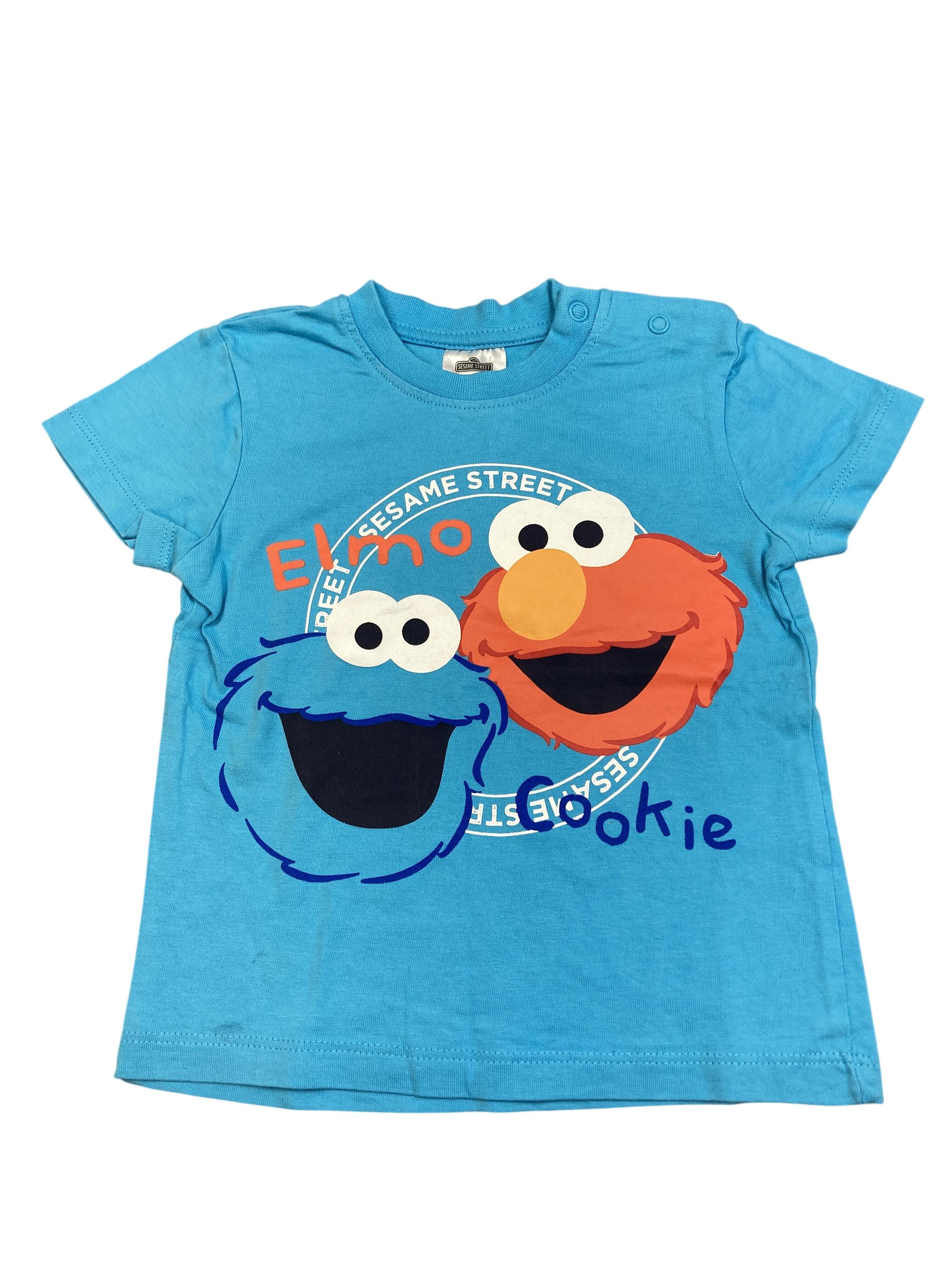 T-Shirts T-Shirts & Tops Kleidung T-shirt Sesamstraße License Factory Front Image Second Hand