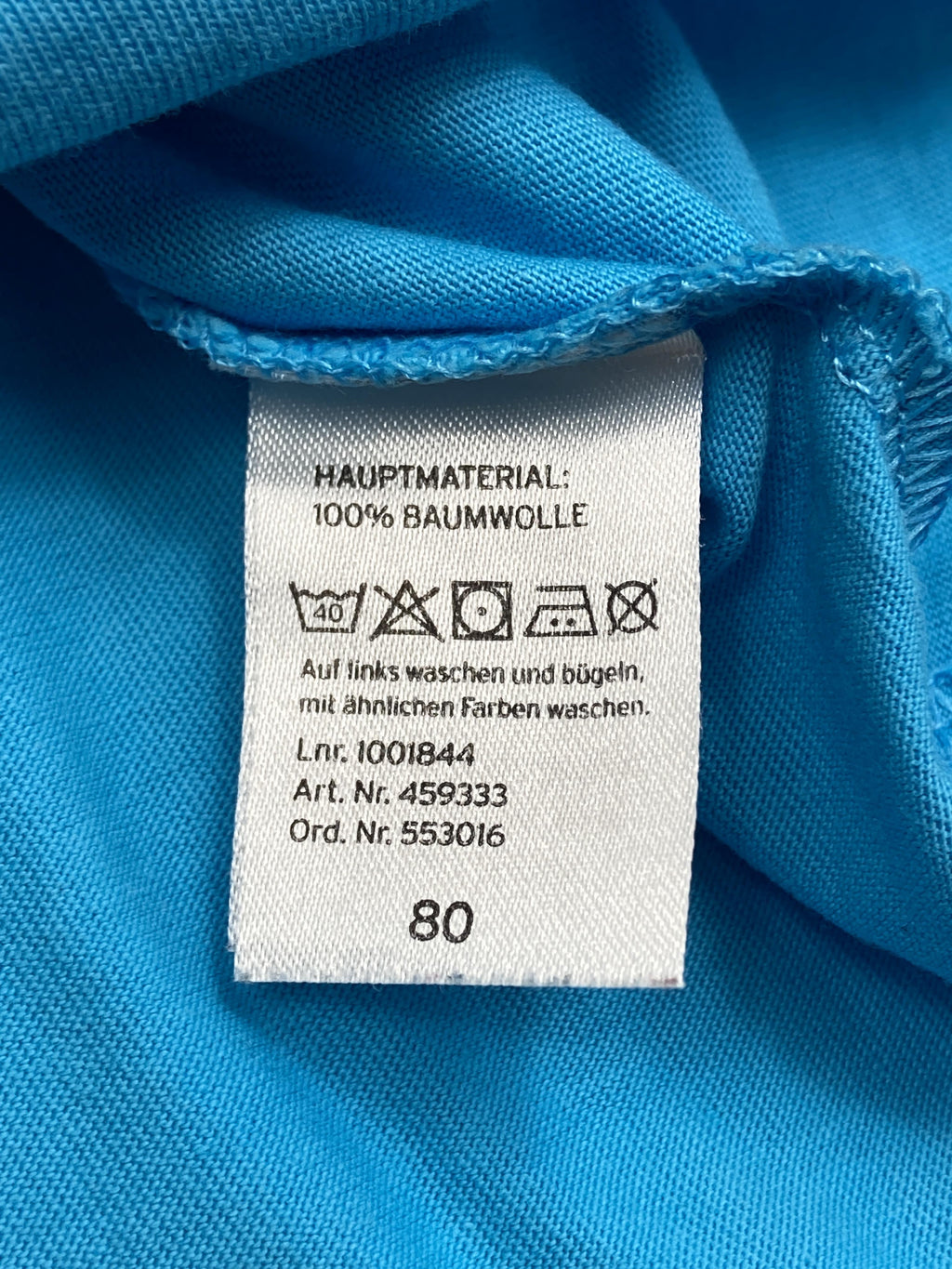 T-Shirts T-Shirts & Tops Kleidung T-shirt Sesamstraße License Factory Care Label Second Hand