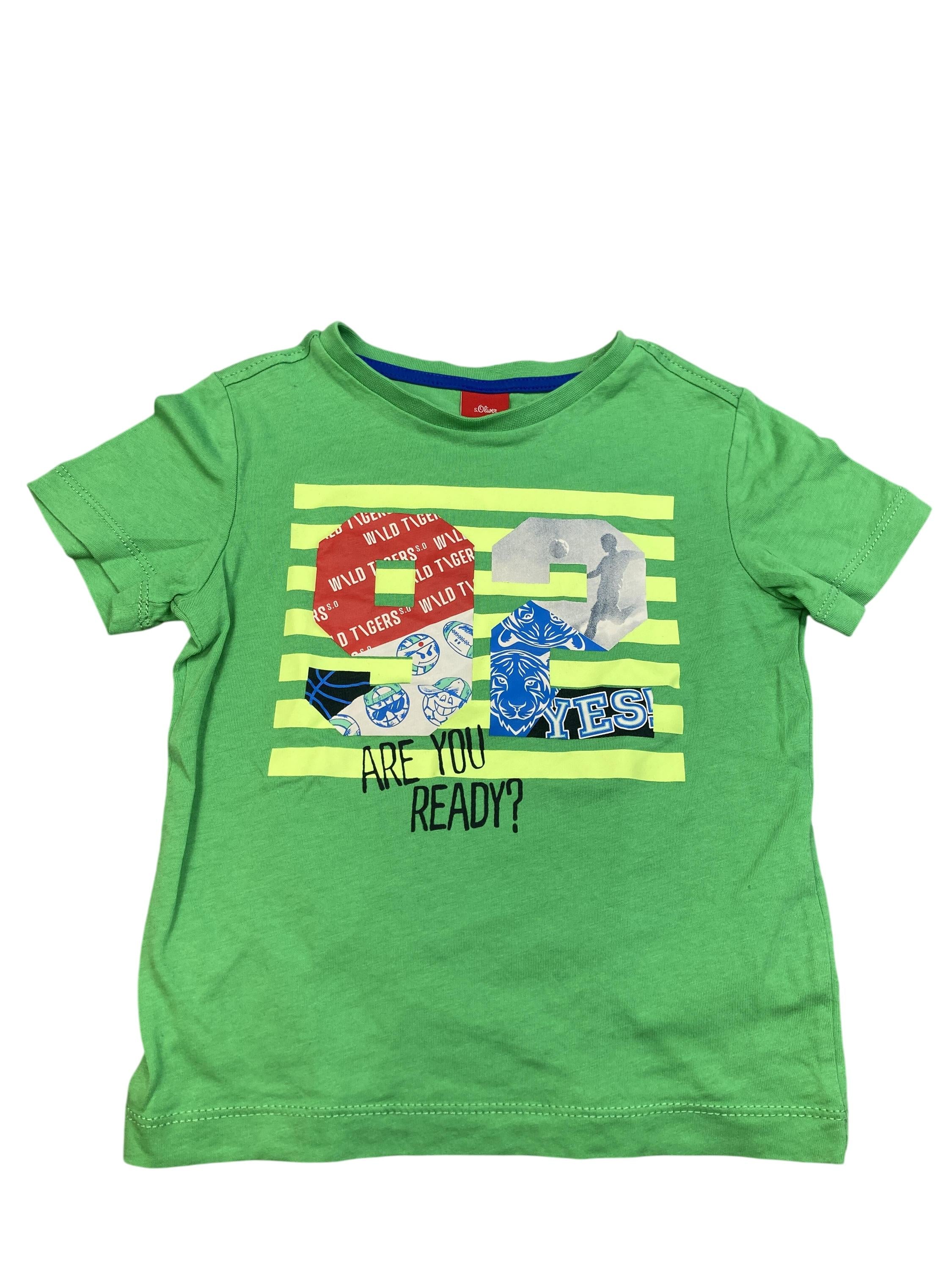 T-Shirts T-Shirts & Tops Kleidung T-Shirt s.Oliver Front Image Second Hand