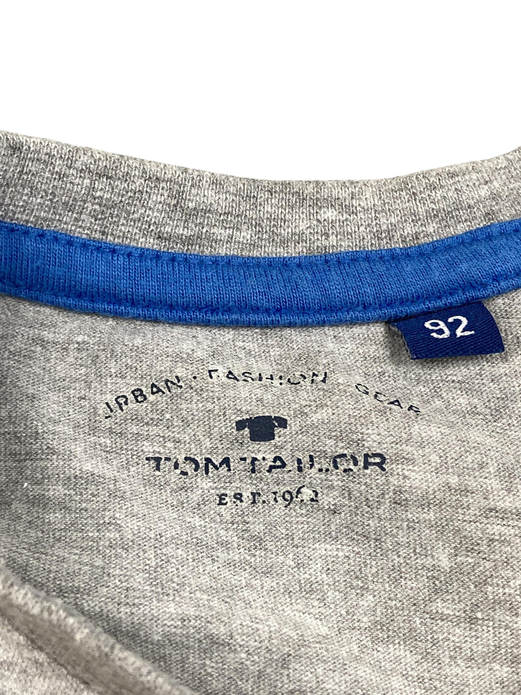 T-Shirts T-Shirts & Tops Kleidung T-Shirt Tom Tailor Label Image Second Hand