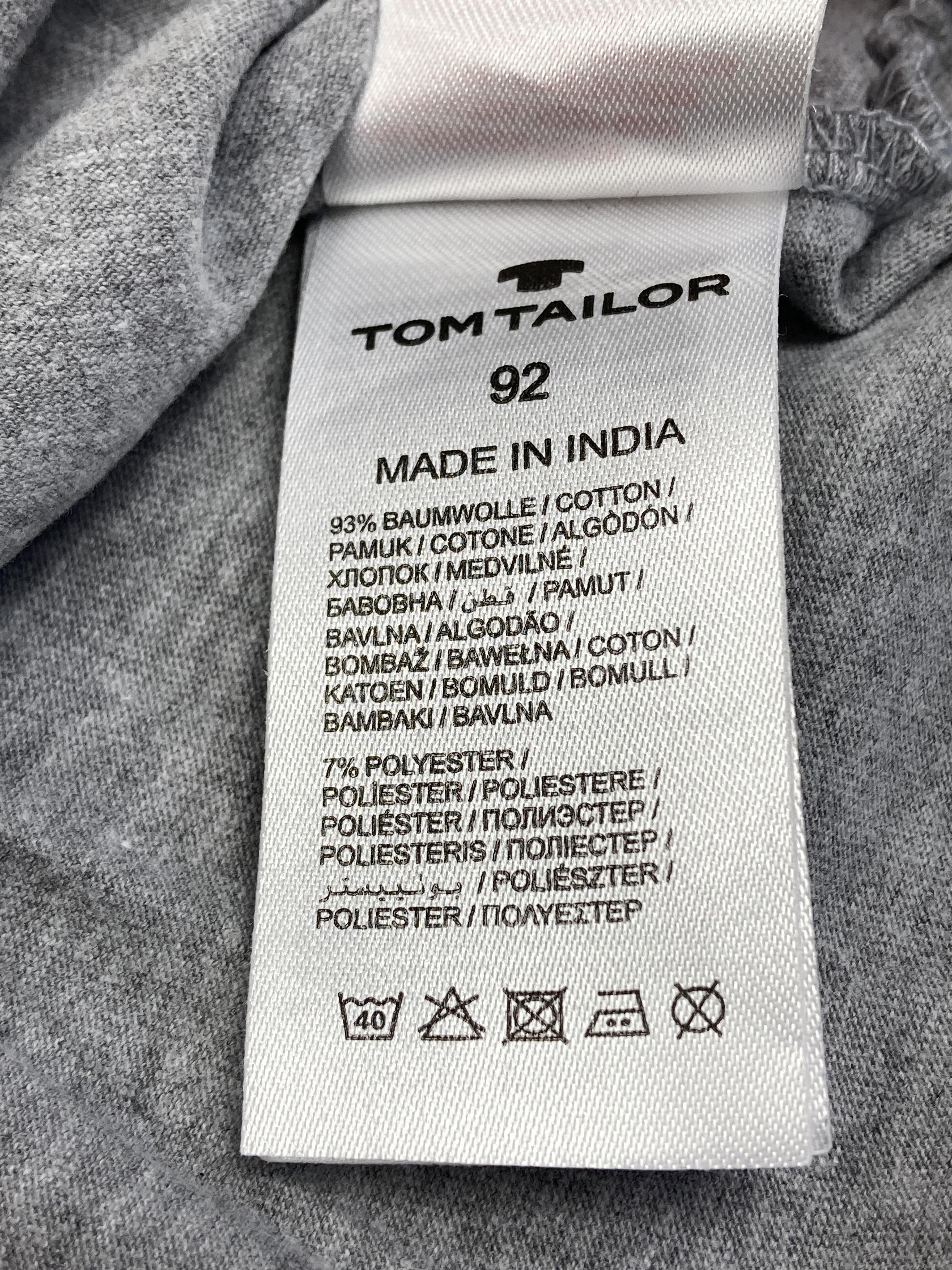 T-Shirts T-Shirts & Tops Kleidung T-Shirt Tom Tailor Care Label Second Hand