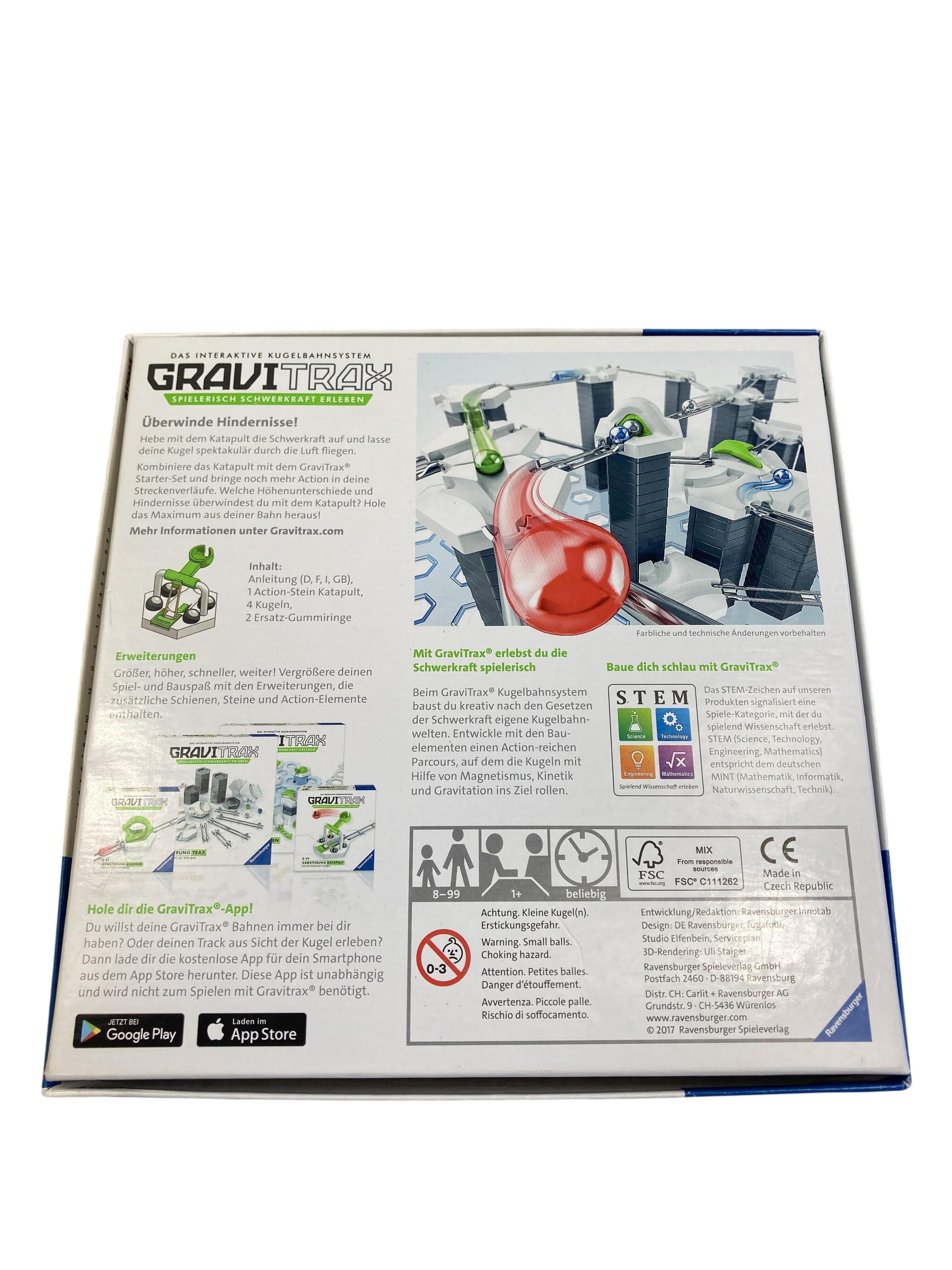 Magnetspielzeuge Magnetspielzeuge Spielen & Lernen Gravitrax Erweiterung Katapult Ravensburger  Rear Image Second Hand