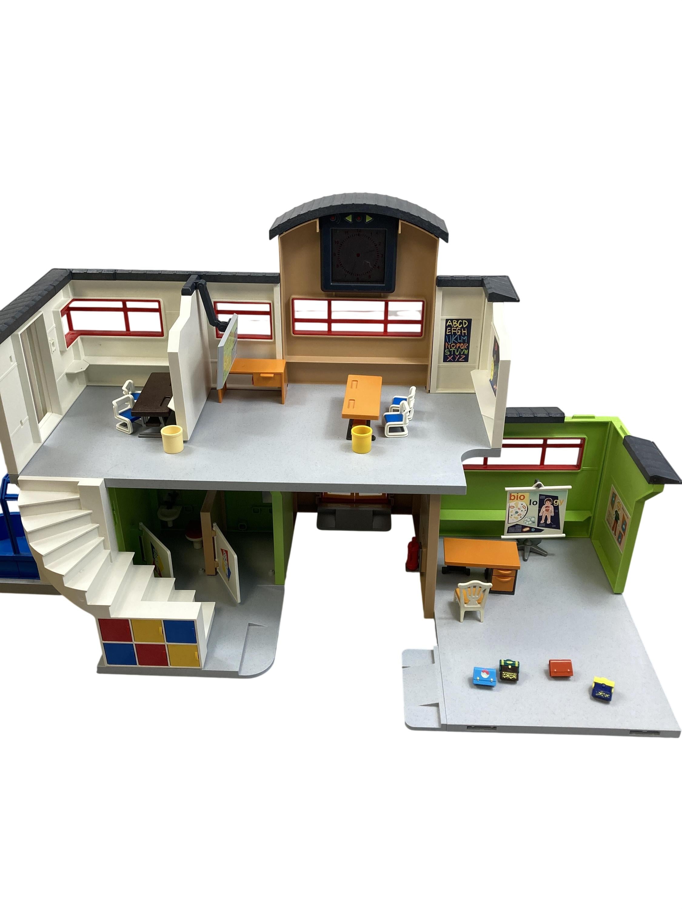 Playmobil Bauen & Konstruieren Spielen & Lernen City Life 9453 Große Schule Playmobil Rear Image Second Hand