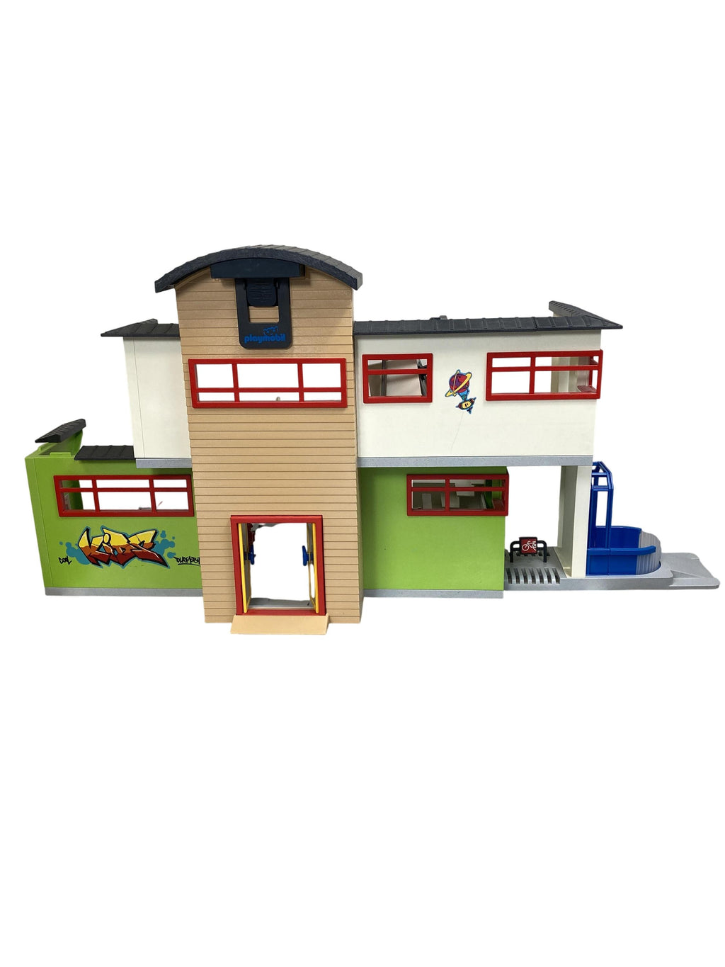 Playmobil Bauen & Konstruieren Spielen & Lernen City Life 9453 Große Schule Playmobil Front Image Second Hand