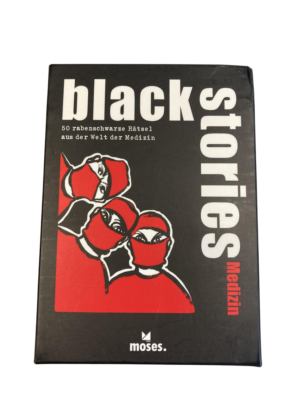 Kartenspiele Brett- / Gesellschaftsspiele Spielen & Lernen Blackstories medizin Moses  Front Image Second Hand
