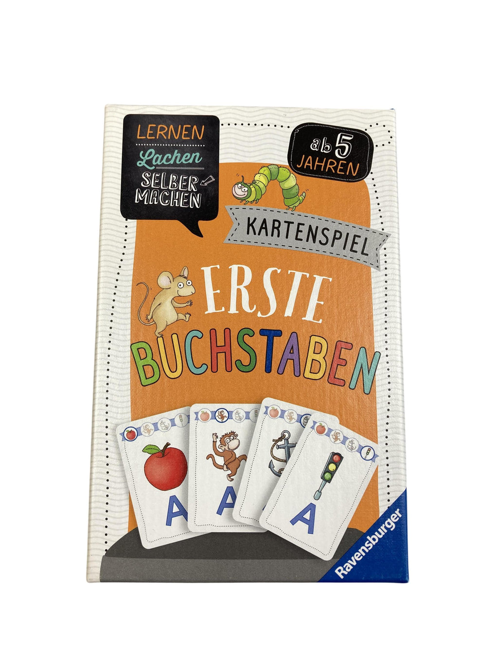 Kartenspiele Brett- / Gesellschaftsspiele Spielen & Lernen Erste Buchstaben Kartenspiel Ravensburger  Front Image Second Hand