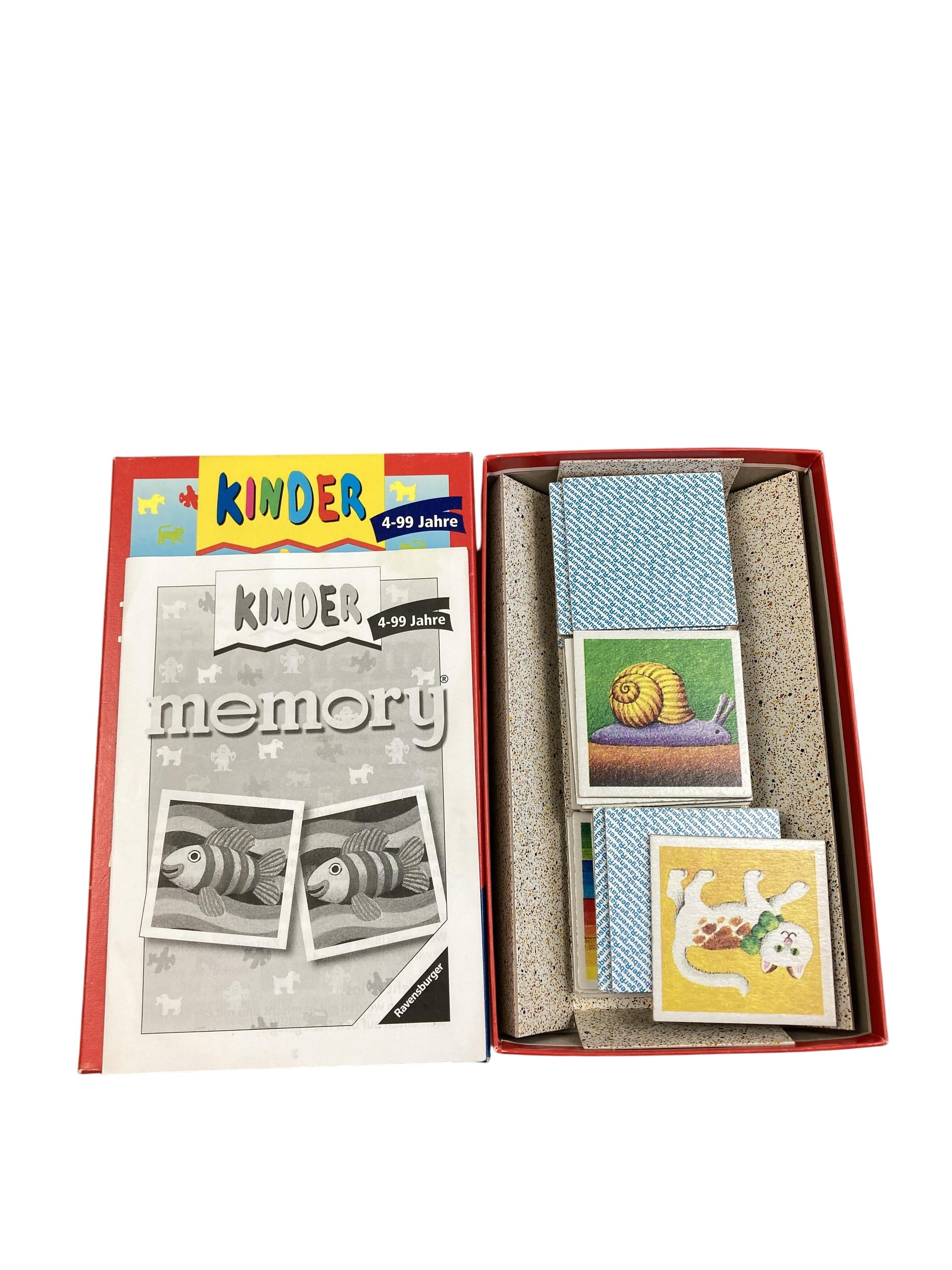 Memorys Brettspiele Spielen & Lernen Kinder Memory Ravensburger  New Misc Image 1 Second Hand
