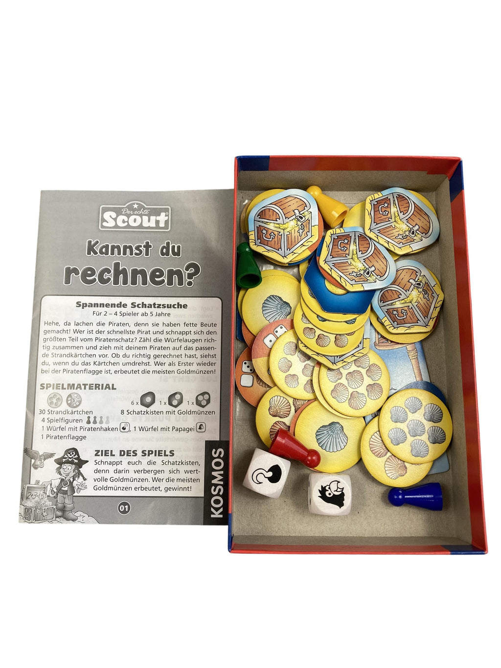 Brett- / Gesellschaftsspiele Spielen & Lernen Der echte Scout Kannst du rechnen? Ravensburger  New Misc Image 1 Second Hand