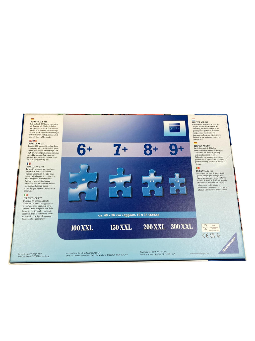 Puzzles Puzzles Spielen & Lernen Cars Puzzle 100 Ravensburger  Rear Image Second Hand