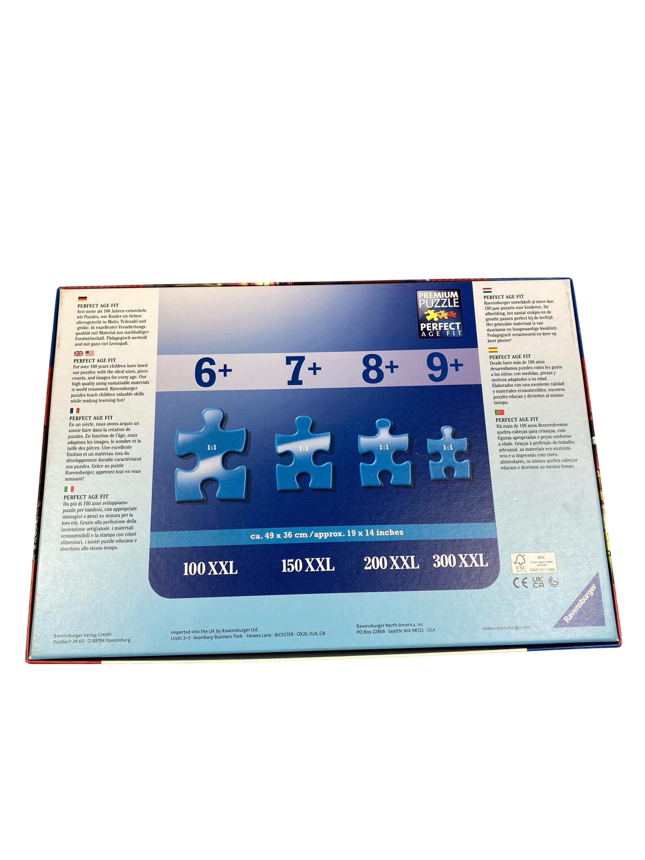 Puzzles Puzzles Spielen & Lernen Disney Cars Neon Racers Cup Puzzle 100 Ravensburger  Rear Image Second Hand