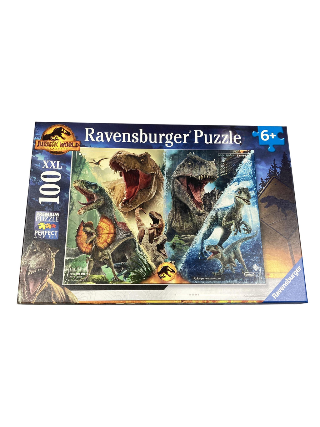 Puzzles Puzzles Spielen & Lernen Jurrasic World Dominion Puzzle 100 Ravensburger  Front Image Second Hand