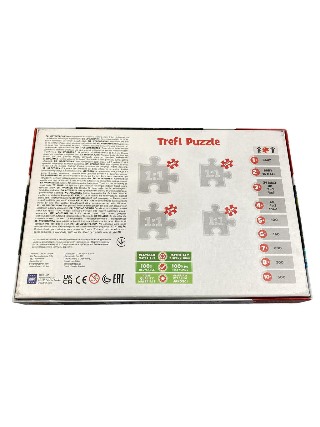 Puzzles Puzzles Spielen & Lernen Jurrasic World Dominion Puzzle 100 Trefl Rear Image Second Hand