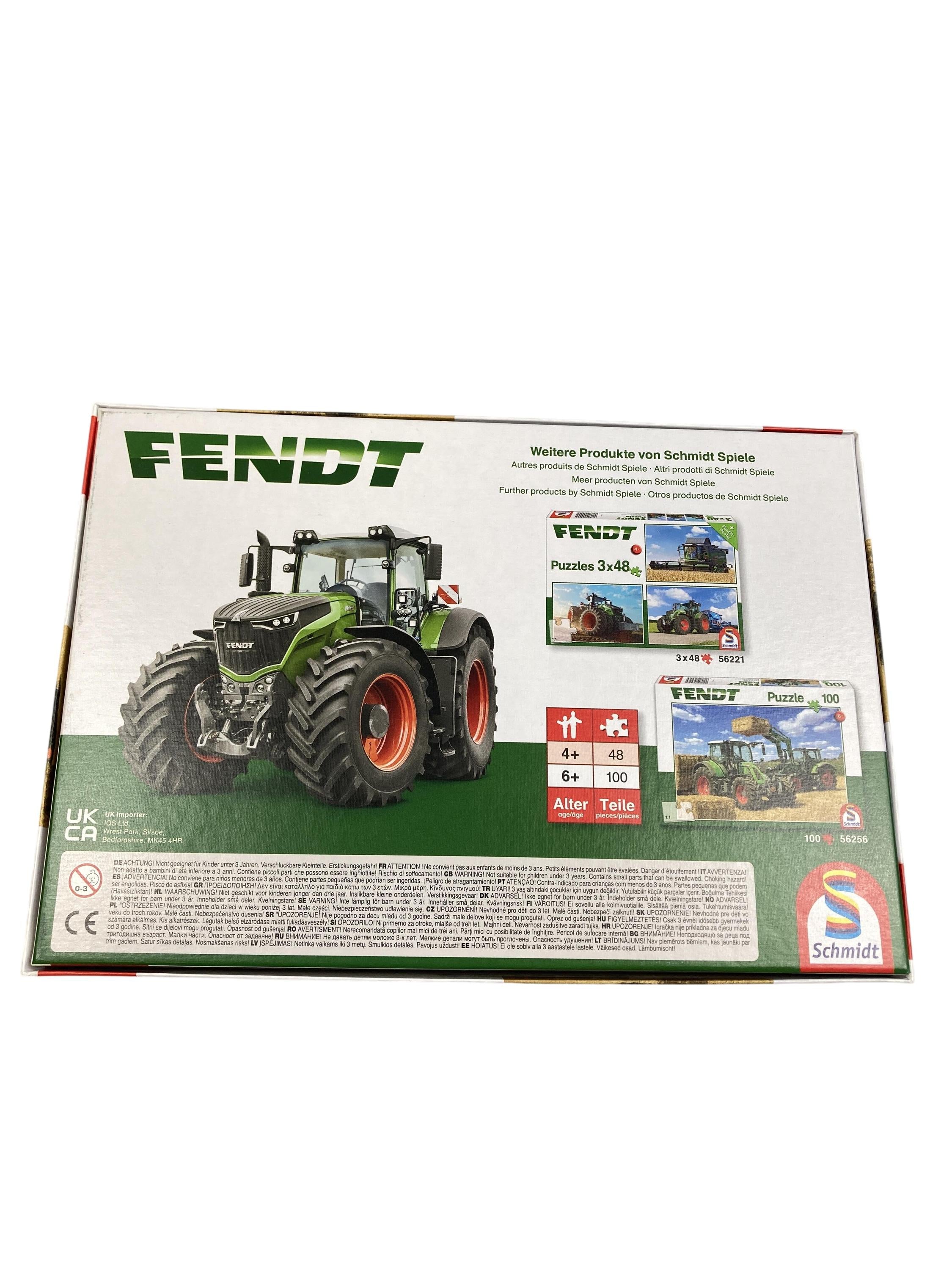 Puzzles Puzzles Spielen & Lernen Fendt Traktoren Puzzle 100 Schmidt   Rear Image Second Hand