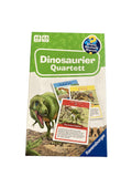 Kartenspiele Brett- / Gesellschaftsspiele Spielen & Lernen Wieso Weshalb Warum? Dinosaurier Quartett Ravensburger  Front Image Second Hand