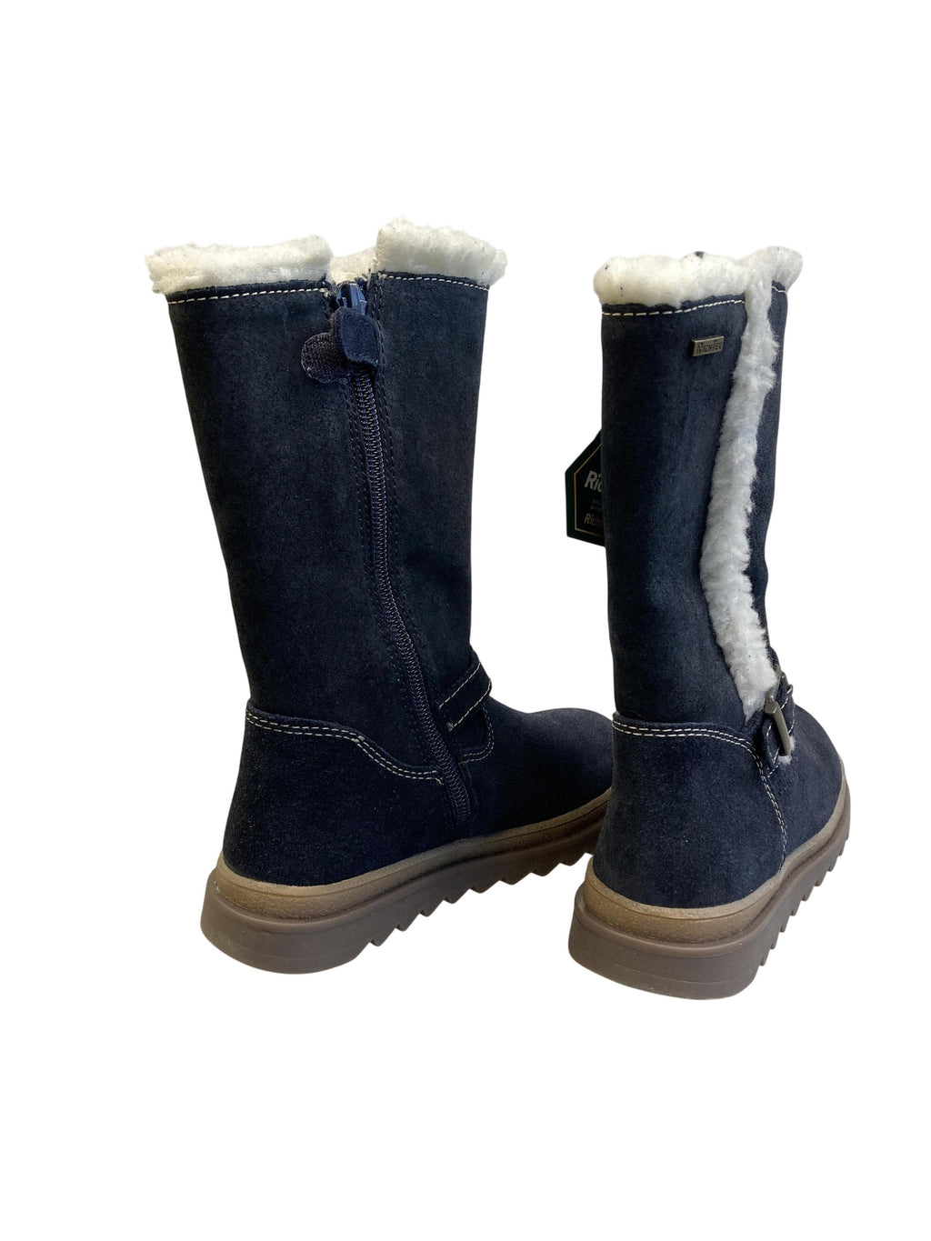 Winterstiefel Mädchen Leder-Boots Richter Rear Image Second Hand