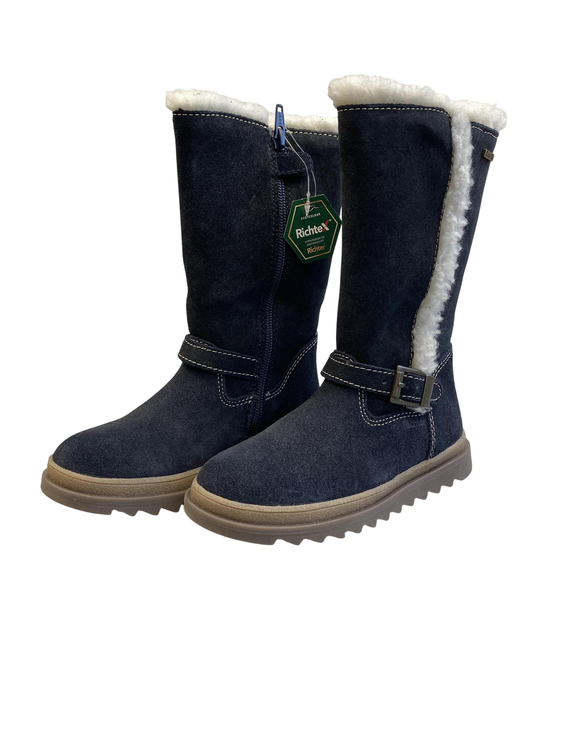 Winterstiefel Mädchen Leder-Boots Richter Front Image Second Hand