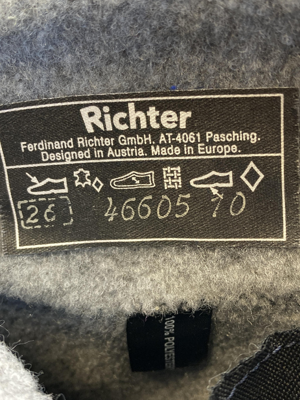 Winterstiefel Leder-Winterstiefel Richter Label Image Second Hand