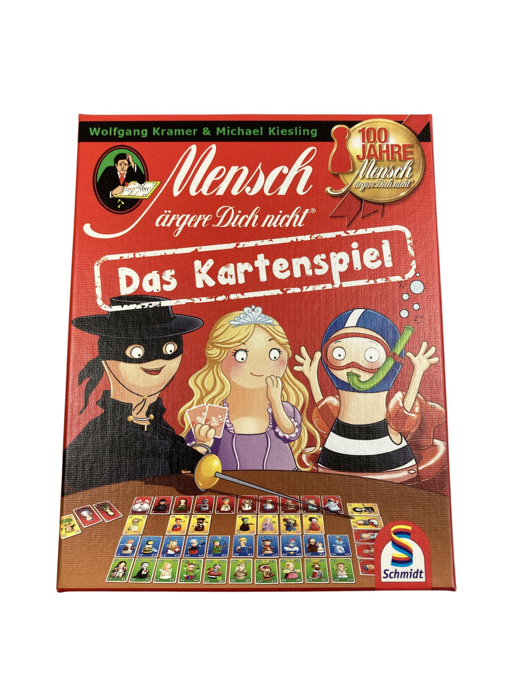 Kartenspiele Brett- / Gesellschaftsspiele Spielen & Lernen Mensch ärgere Dich nicht - Das Kartenspiel Schmidt   Front Image Second Hand