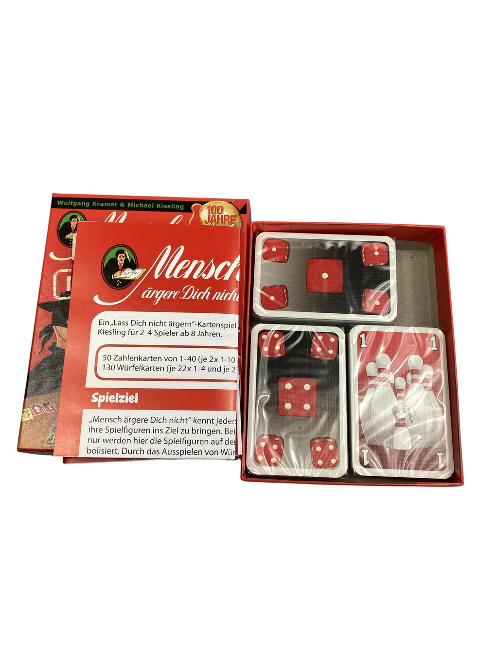 Kartenspiele Brett- / Gesellschaftsspiele Spielen & Lernen Mensch ärgere Dich nicht - Das Kartenspiel Schmidt   Label Image Second Hand