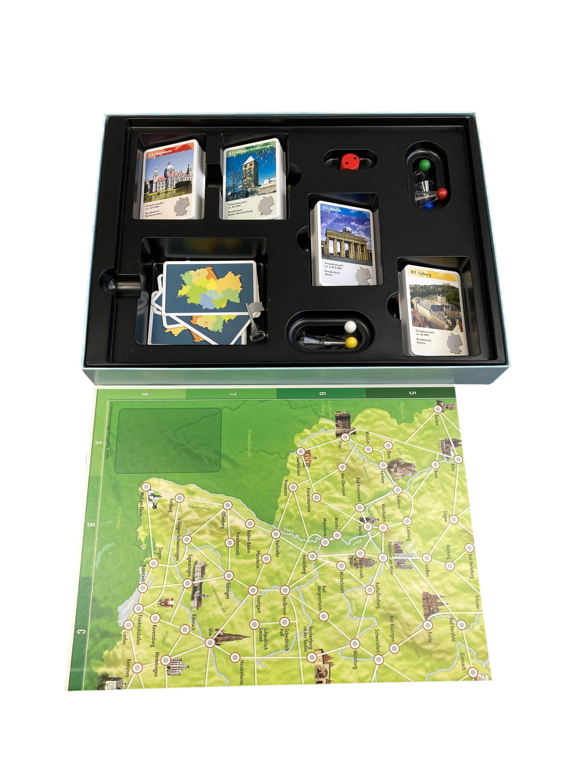 Brettspiele Brett- / Gesellschaftsspiele Spielen & Lernen Deutschlandreise Ravensburger  New Misc Image 1 Second Hand