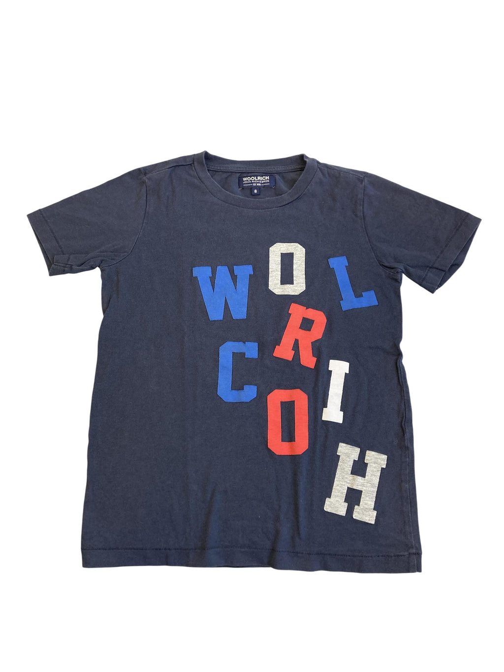 T-Shirts T-Shirts & Tops Kleidung T-Shirt Woolrich Front Image Second Hand