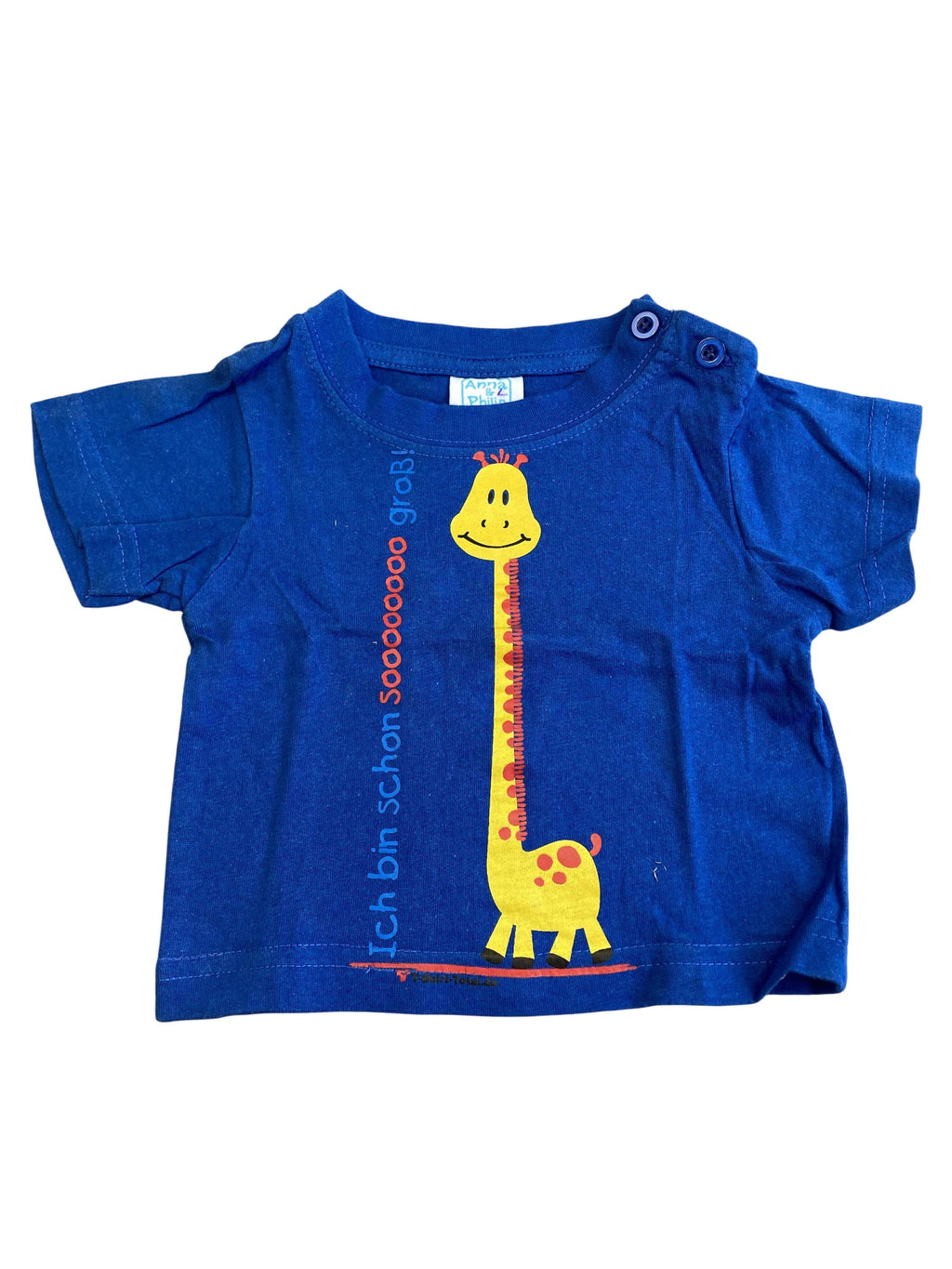 T-Shirts T-Shirts & Tops Kleidung T-Shirt Giraffe Anna & Philip Front Image Second Hand