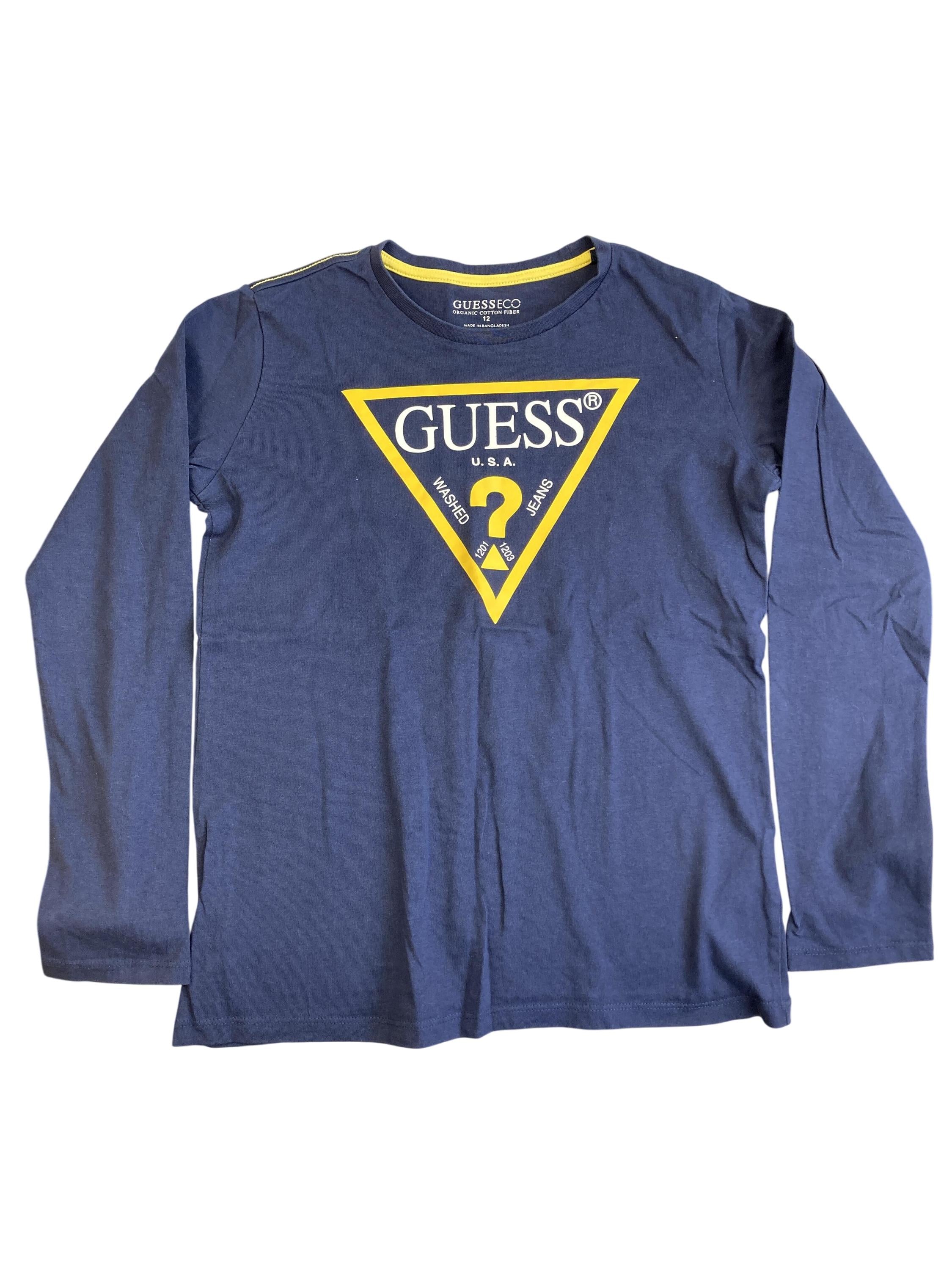 Langarmshirts Longsleeves & Shirts Kleidung Longarmshirt Guesseco Front Image Second Hand