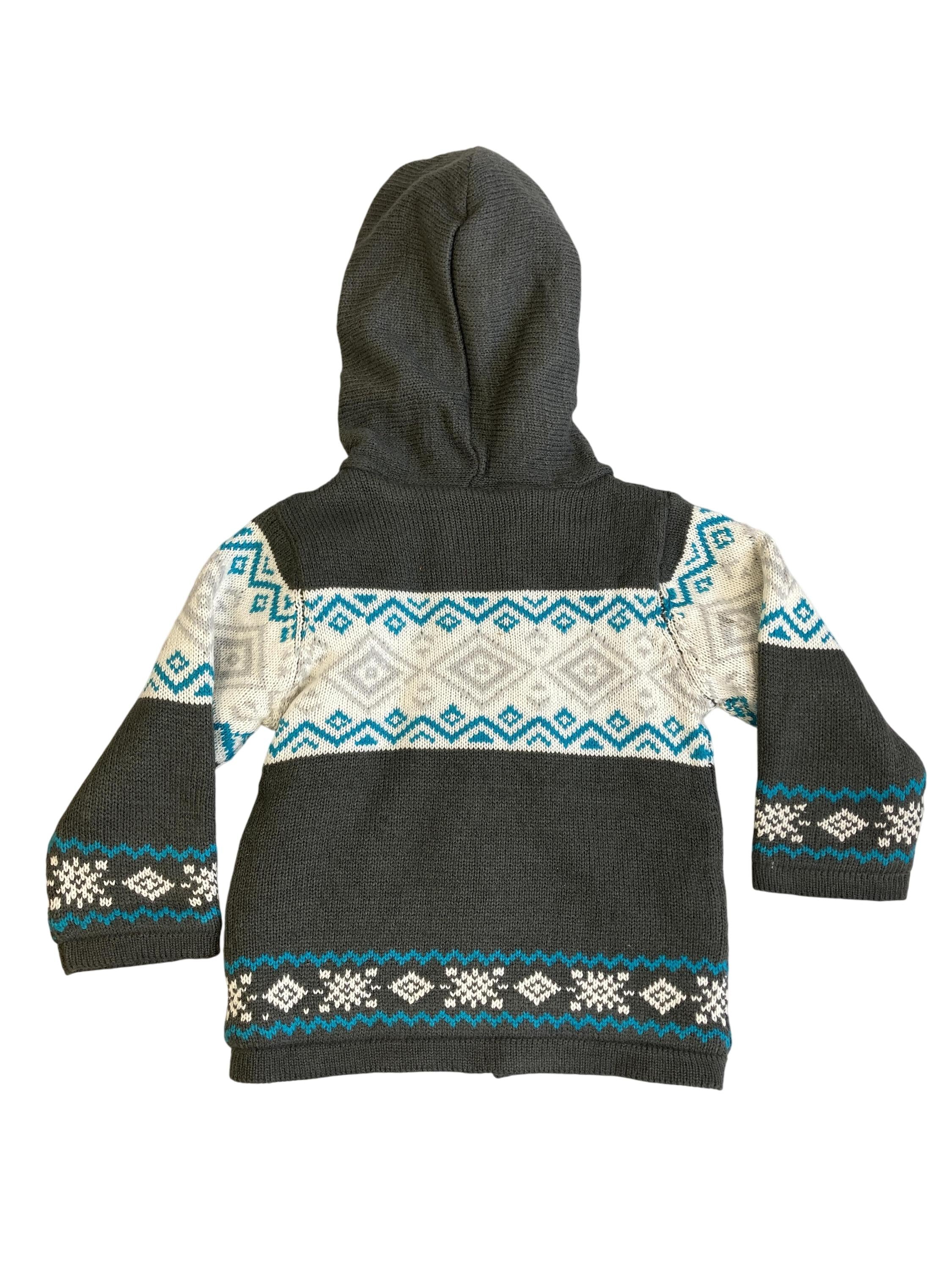 Strickjacken Strickpullover & Strickjacken Kleidung Jacke PUSBLU Rear Image Second Hand