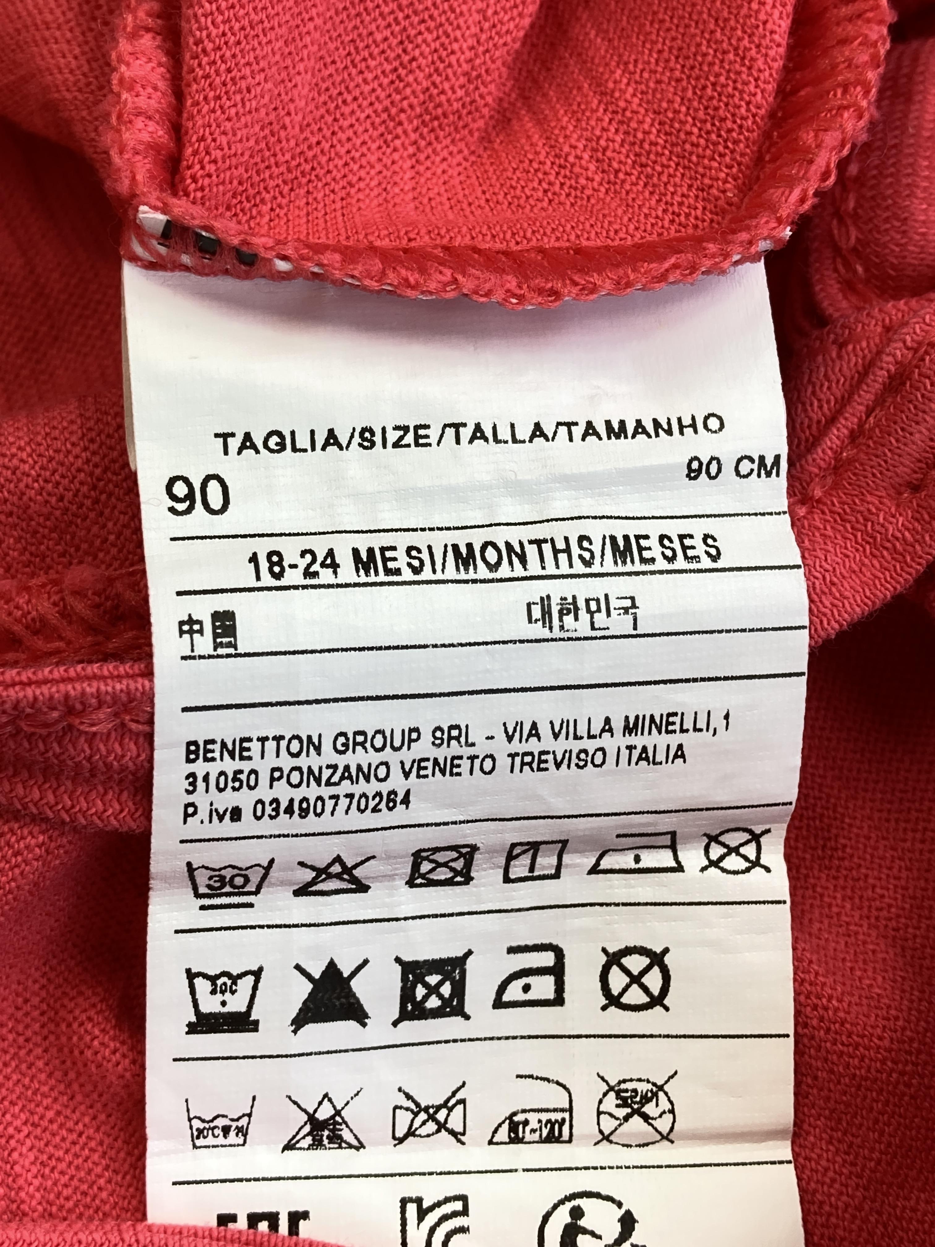 Einteiler Kleidung Einteiler Kurz Benetton Care Label Second Hand