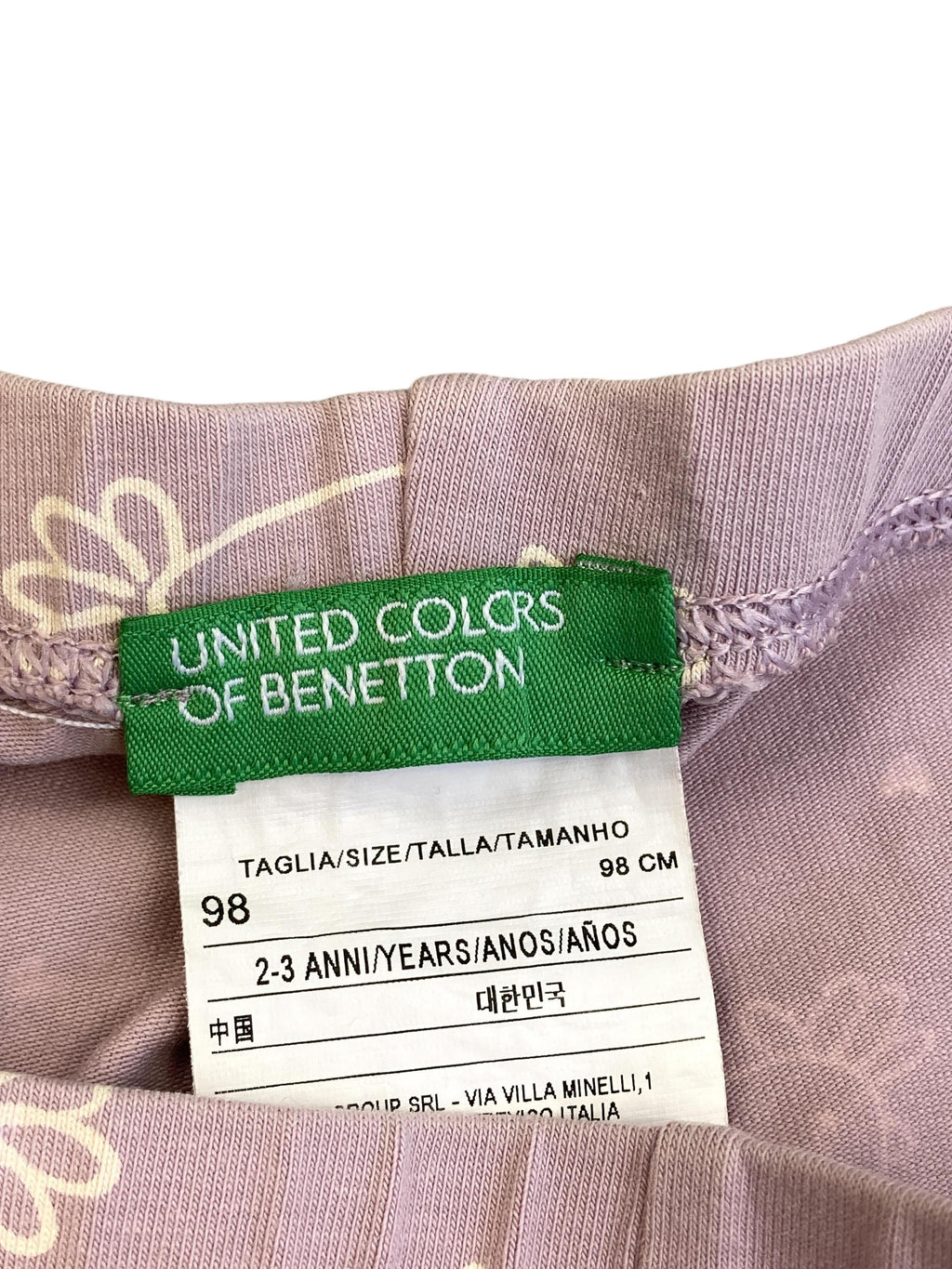 Leggings Hosen & Jeans Kleidung Leggins Benetton Label Image Second Hand