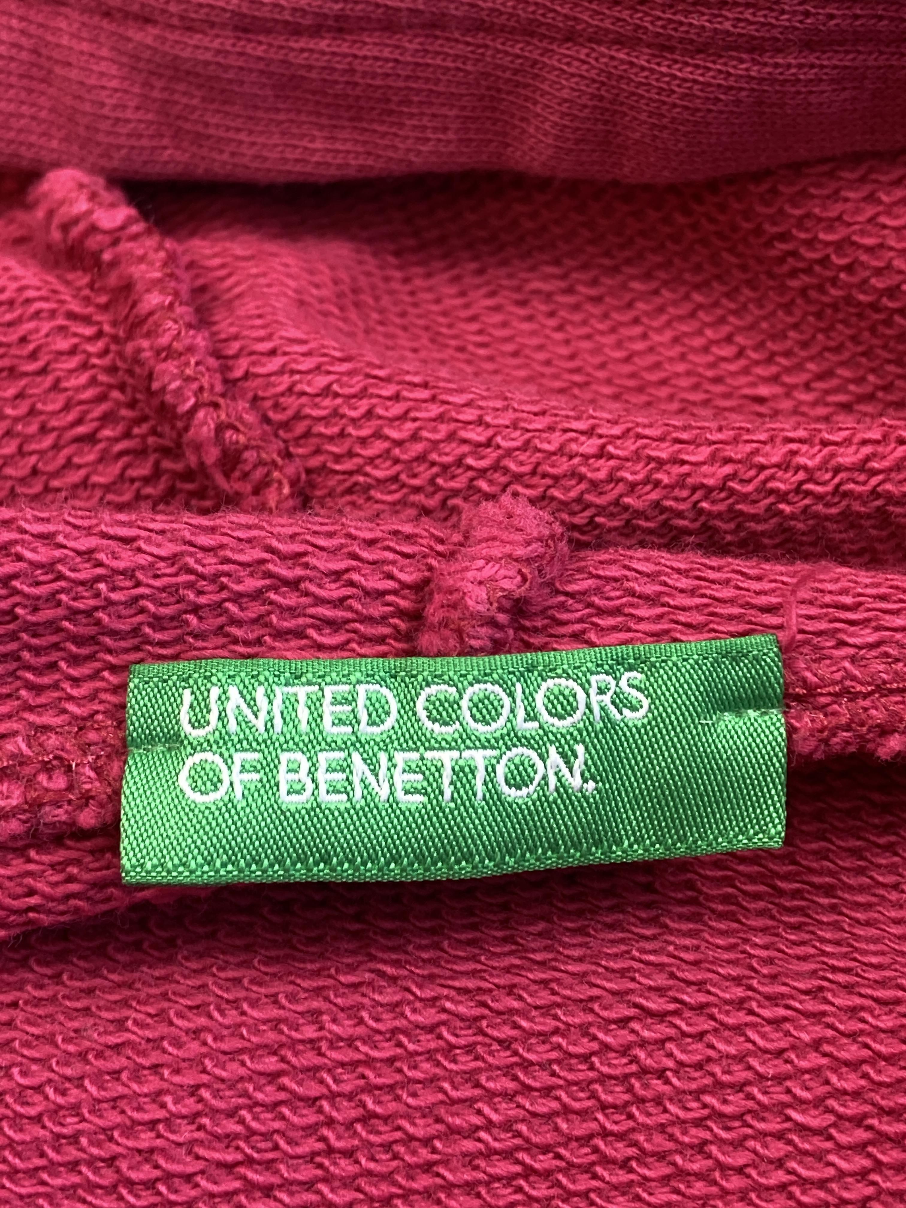 Hoodies Sweatshirts & Hoodies Kleidung Sweatshirt Benetton Label Image Second Hand