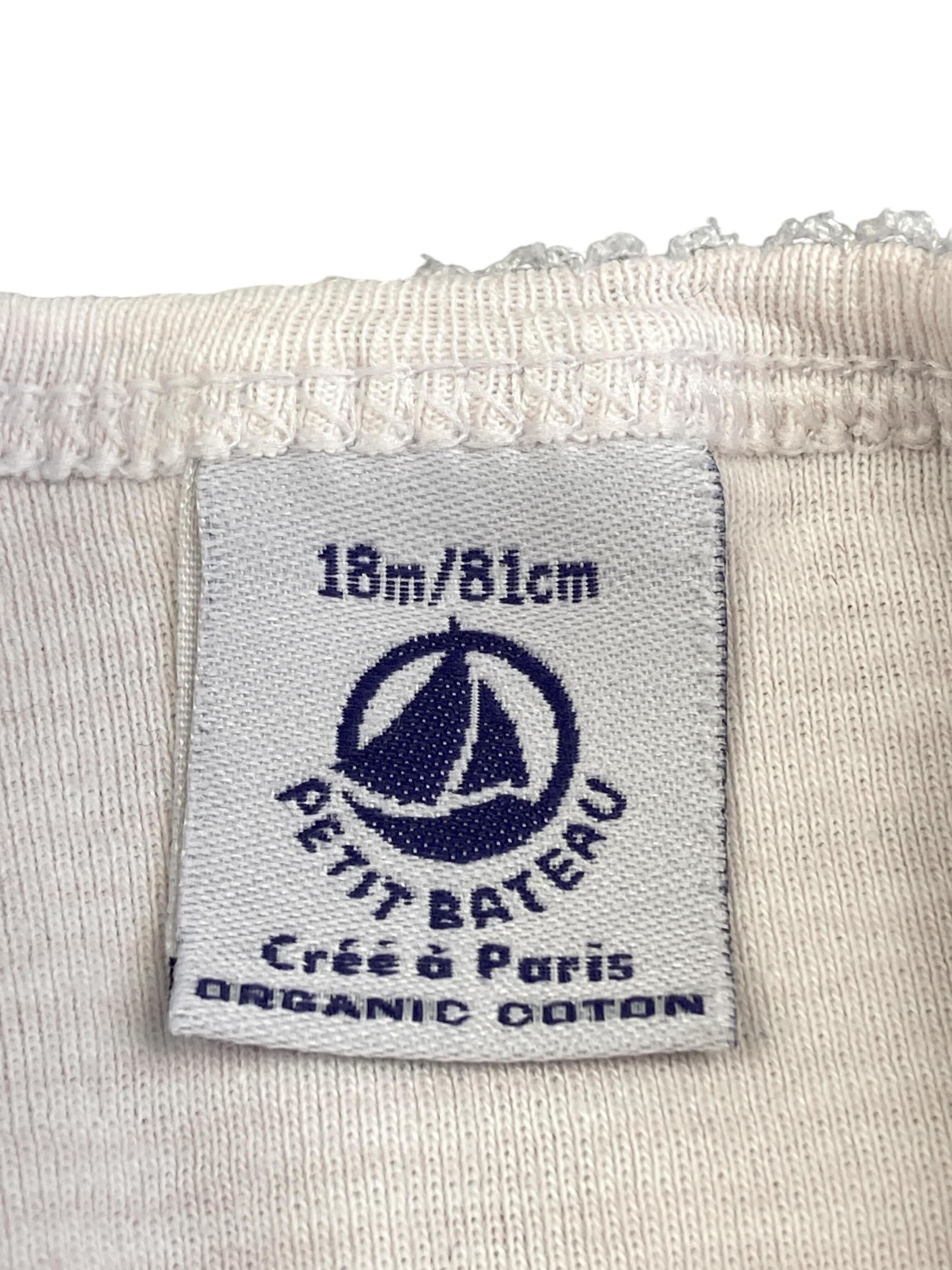 langarm Body Unterwäsche & Bodies Kleidung Langarmbody Petit Bateau Label Image Second Hand