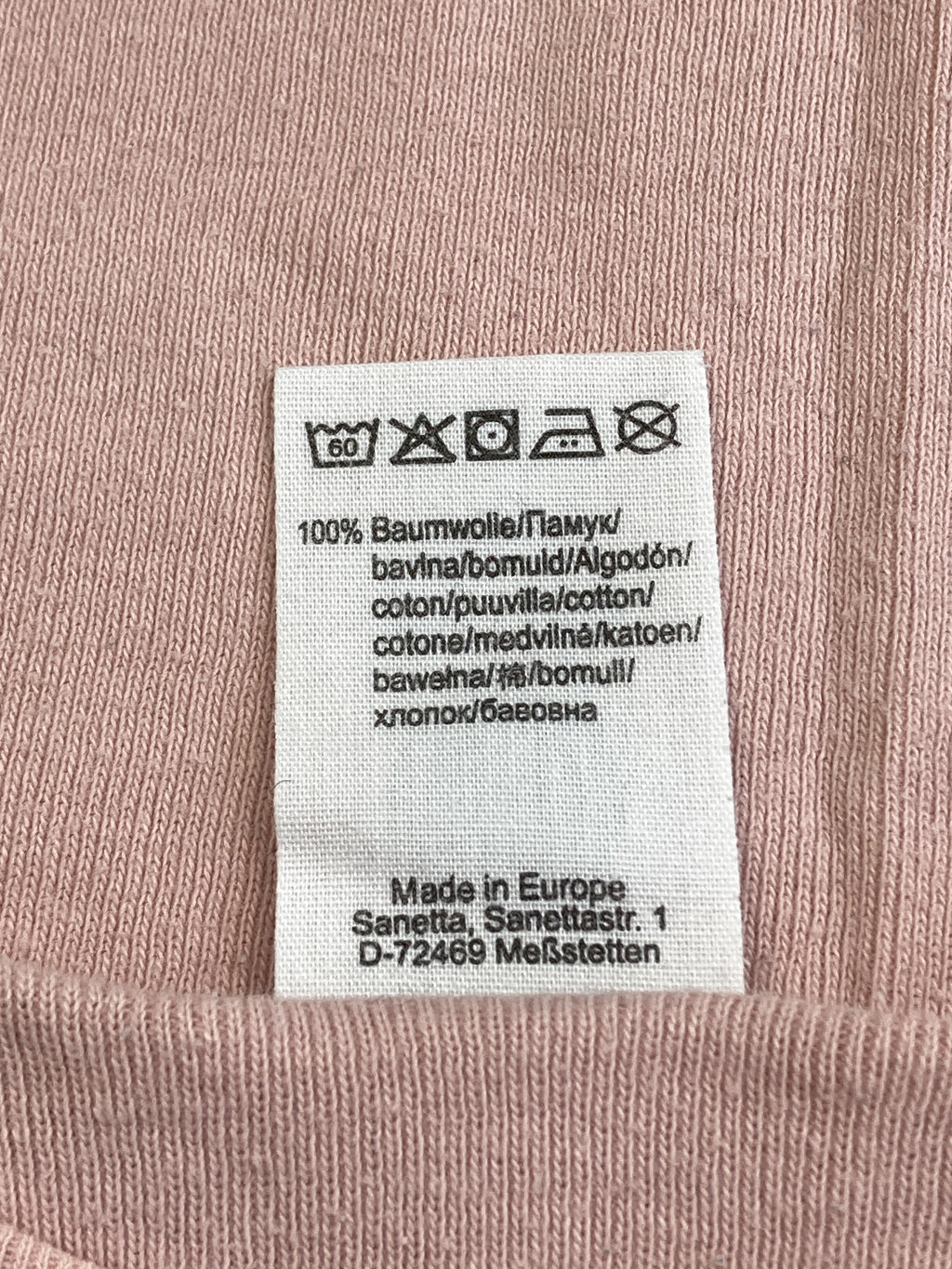 langarm Body Unterwäsche & Bodies Kleidung Langarmbody Sanetta Care Label Second Hand