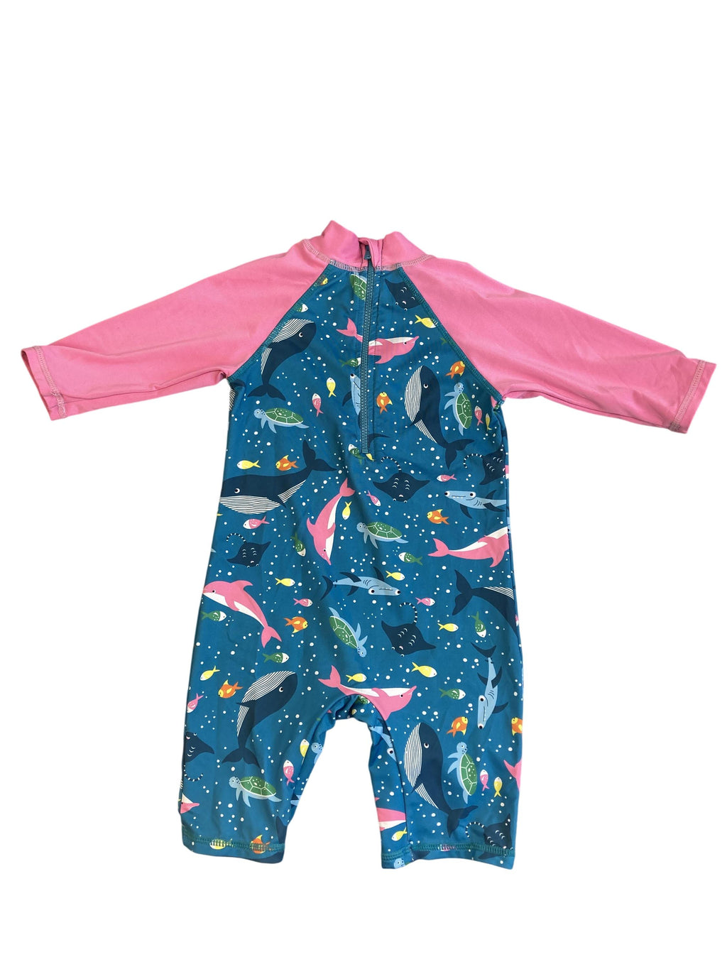 Badeanzüge Badebekleidung Kleidung Schwimmanzug Fische Frugi Rear Image Second Hand