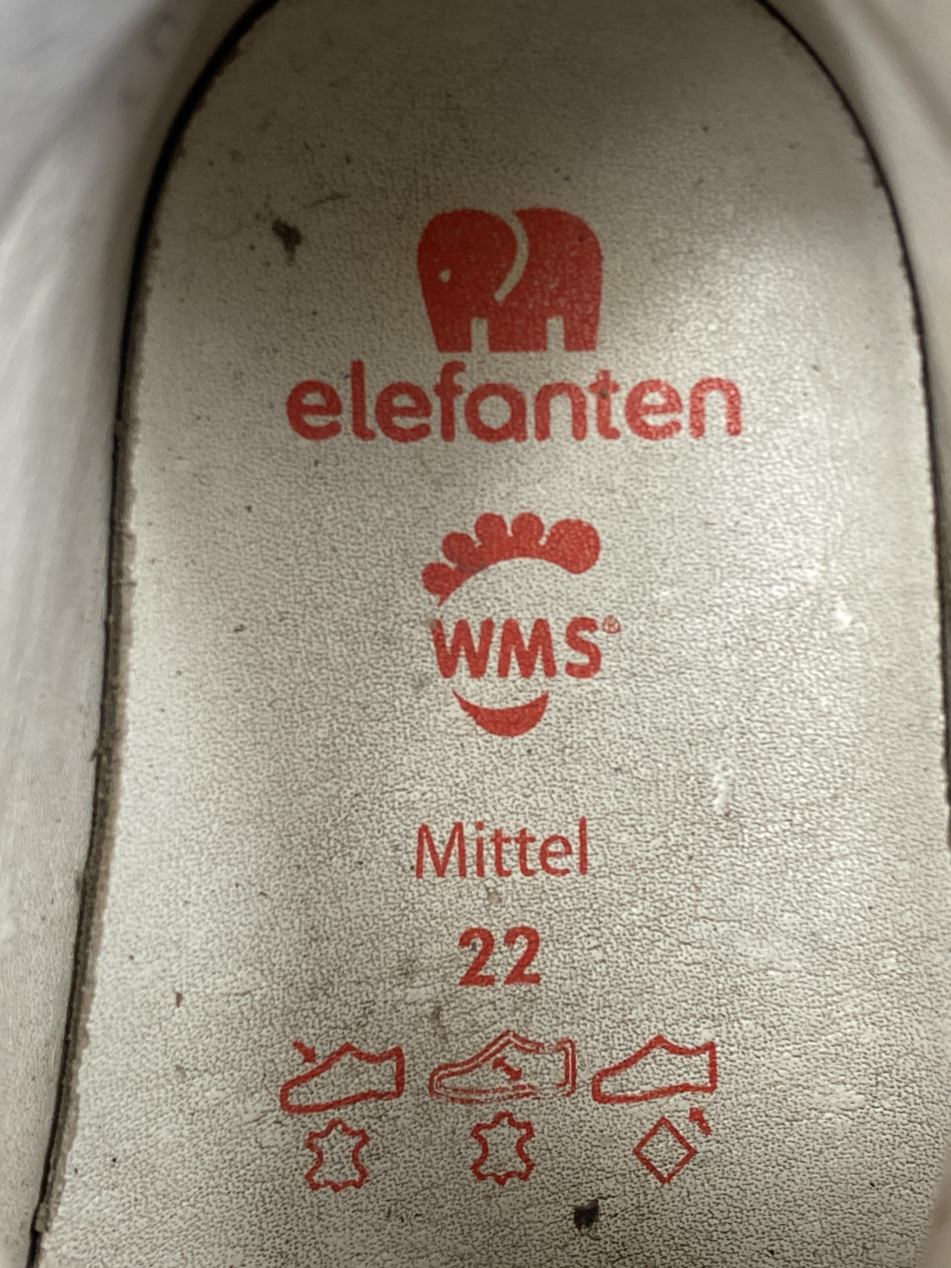 Klettschuhe Halbschuhe Schuhe Klettschuh Elefanten Label Image Second Hand