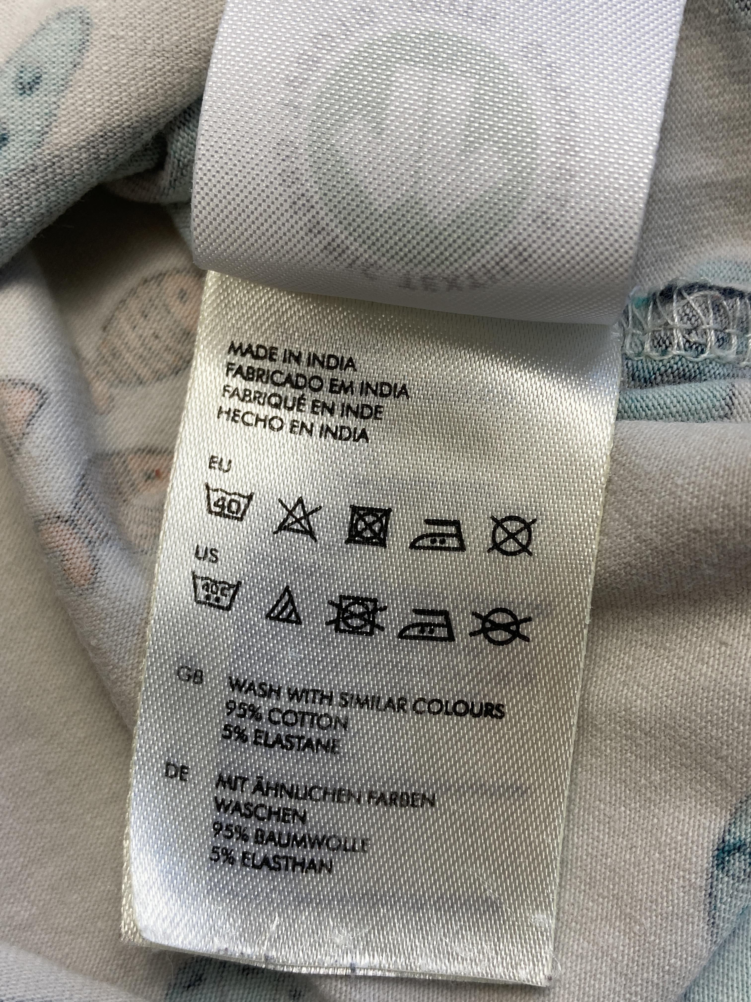 T-Shirts T-Shirts & Tops Kleidung T-Shirt Meyadey Care Label Second Hand