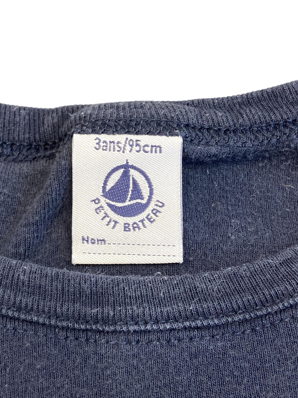 T-Shirts T-Shirts & Tops Kleidung Shirt Petit Bateau Label Image Second Hand