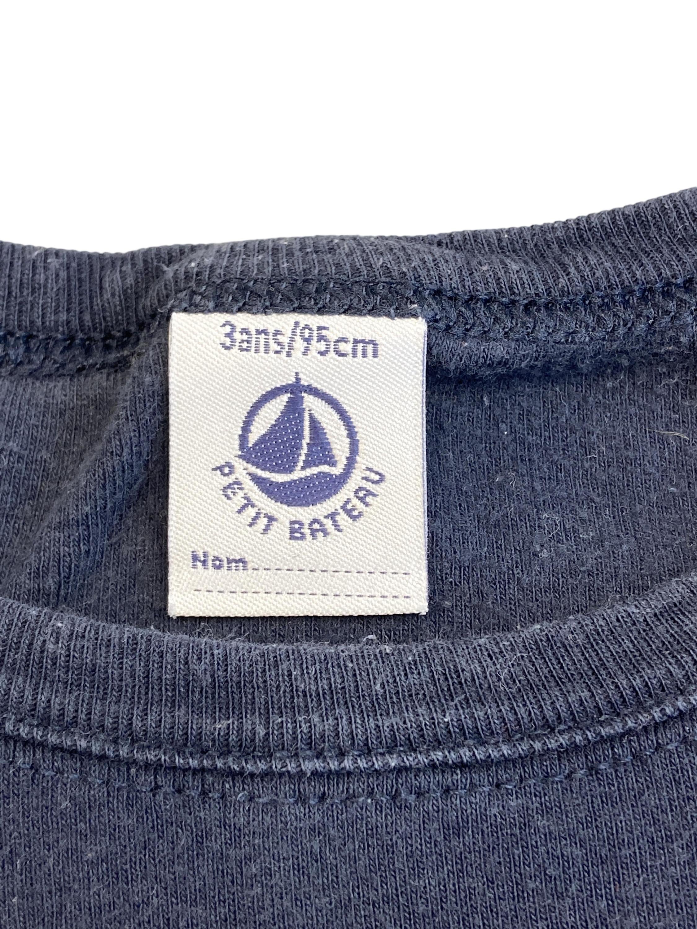 T-Shirts T-Shirts & Tops Kleidung Shirt Petit Bateau Label Image Second Hand
