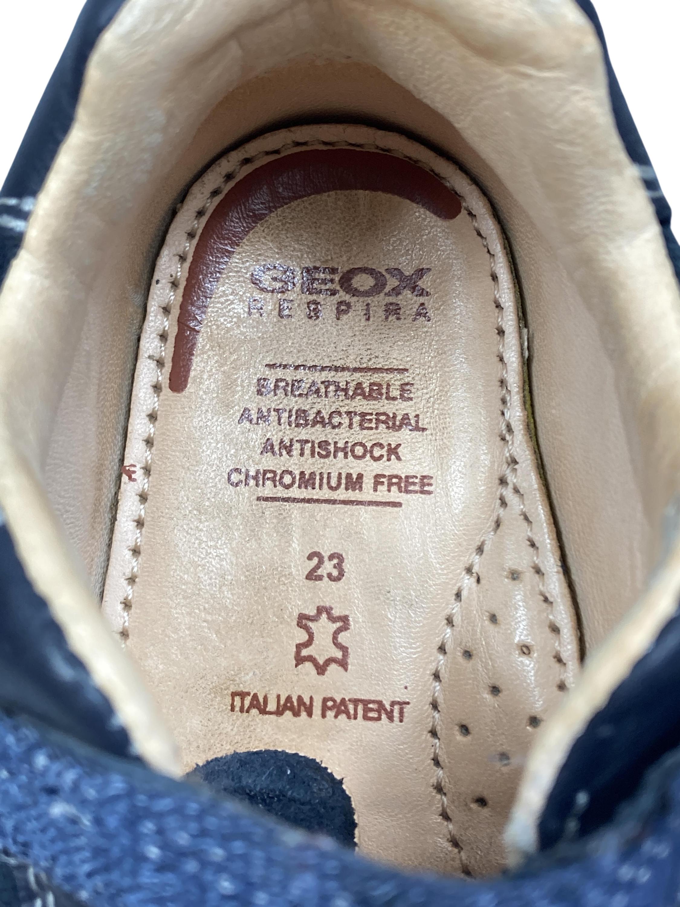 Klettschuhe Halbschuhe Schuhe Freizeitschuh Geox Label Image Second Hand