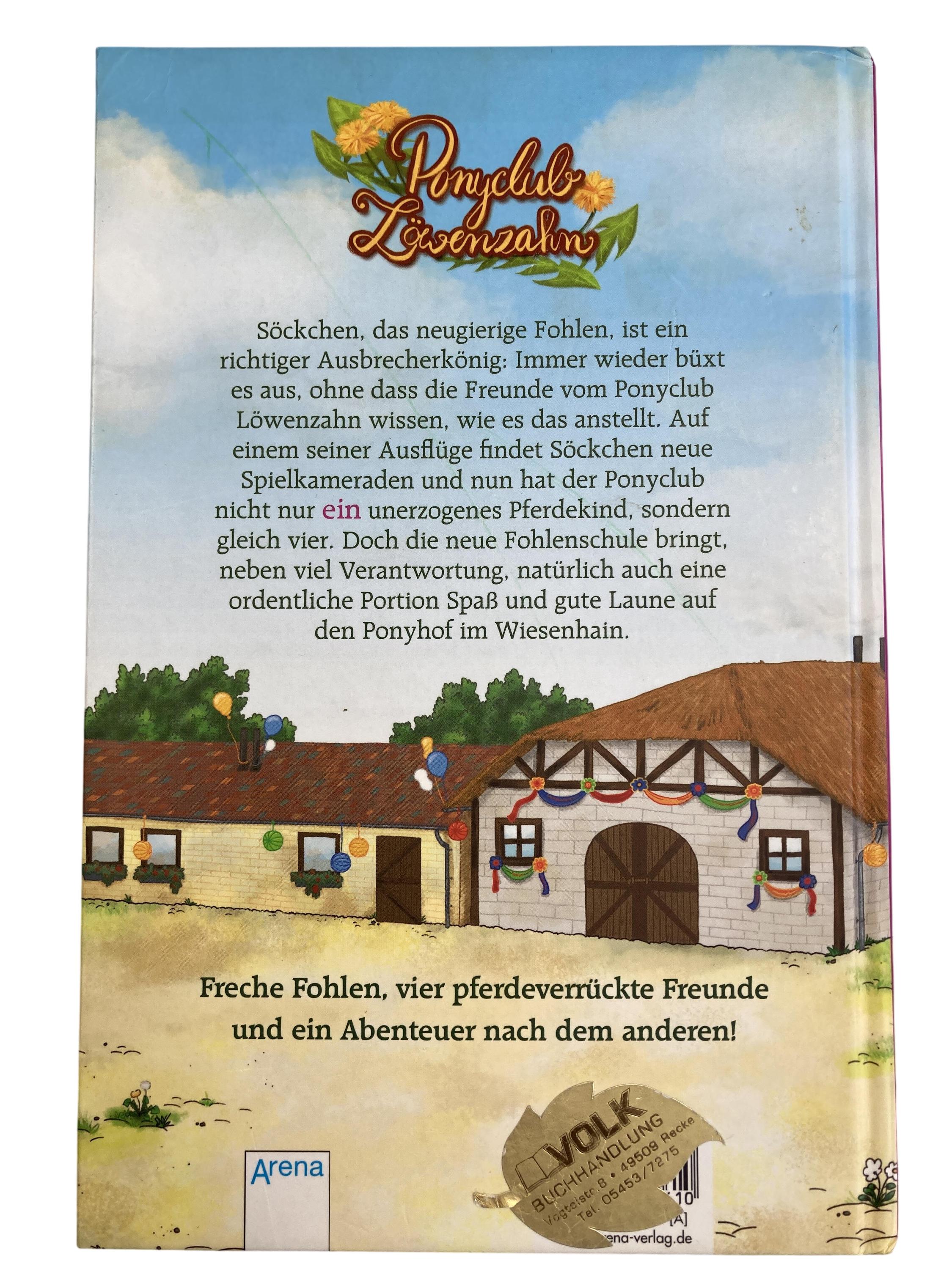 Kinderbücher Bücher Spielen & Lernen Ponyclub Löwenzahn - Ponyfest mit Überraschung Arena Rear Image Second Hand