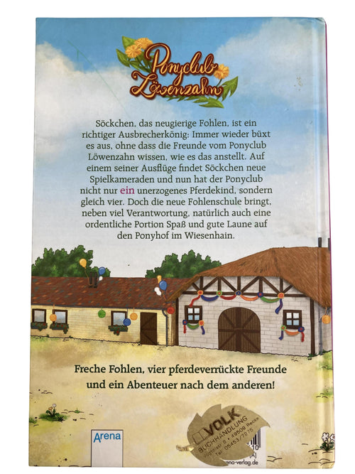 Kinderbücher Bücher Spielen & Lernen Ponyclub Löwenzahn - Ponyfest mit Überraschung Arena Rear Image Second Hand