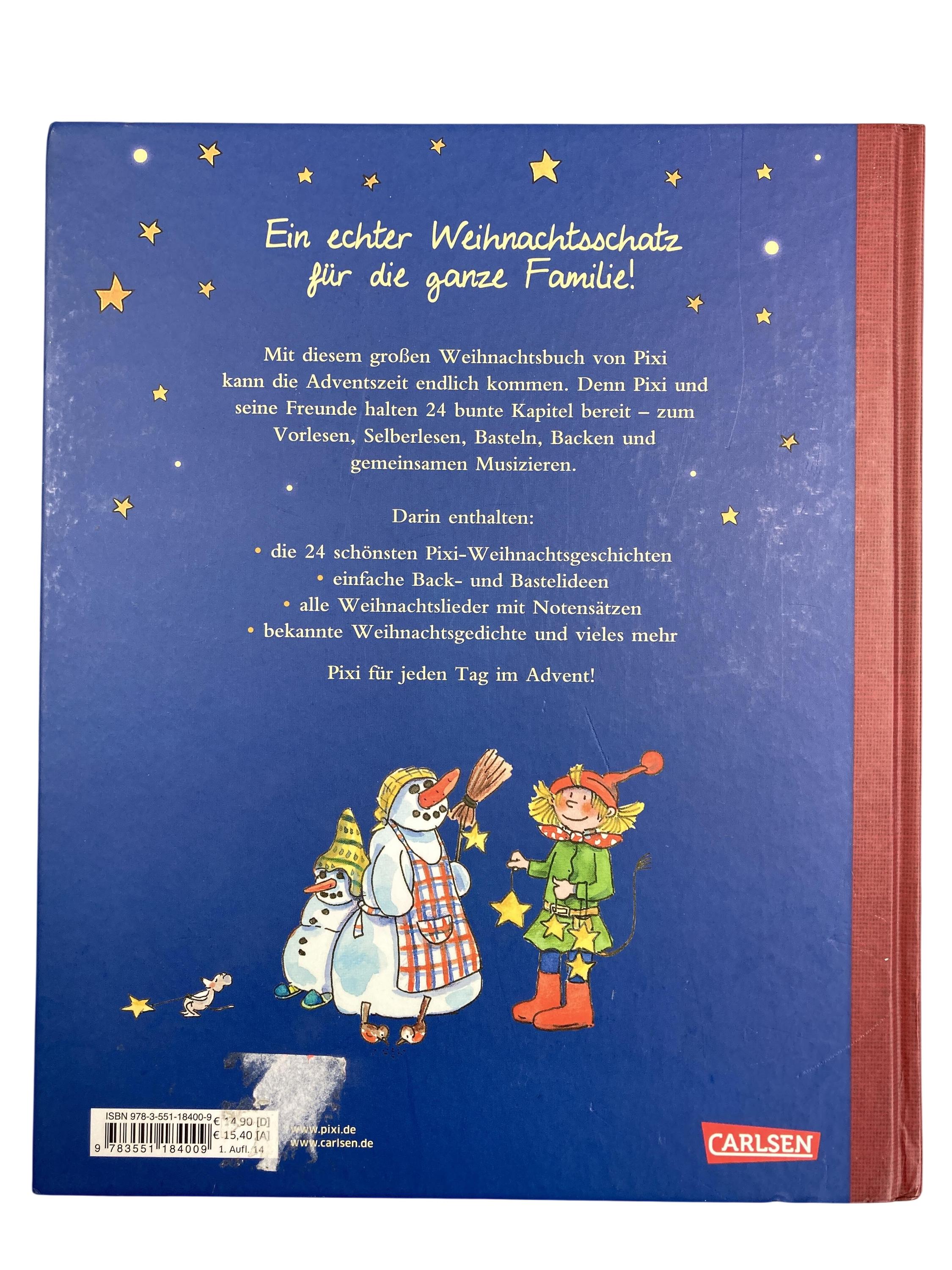 Kinderbücher Bücher Spielen & Lernen Weihnachtszauber mit Pixi Carlsen Verlag Rear Image Second Hand