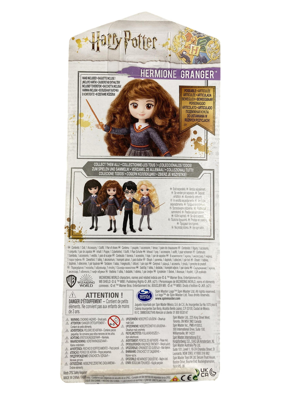 Puppen Puppen & Puppenwagen Spielen & Lernen Hermoine Granger Wizarding World Rear Image Second Hand
