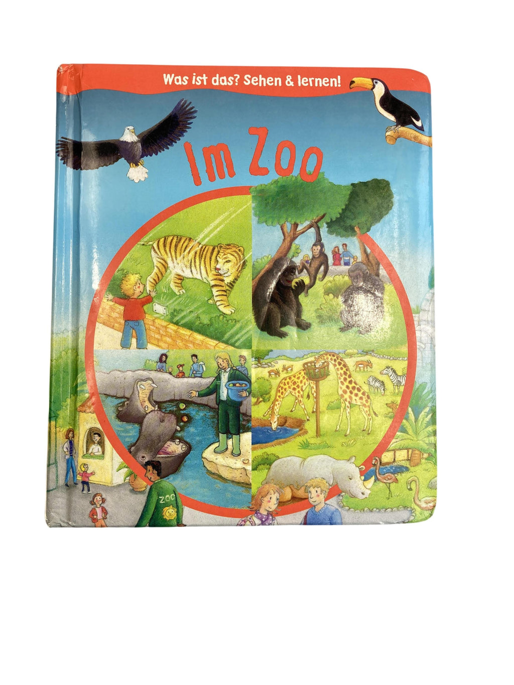 Kinderbücher Bücher Spielen & Lernen Im Zoo Tandem.Verlag Front Image Second Hand