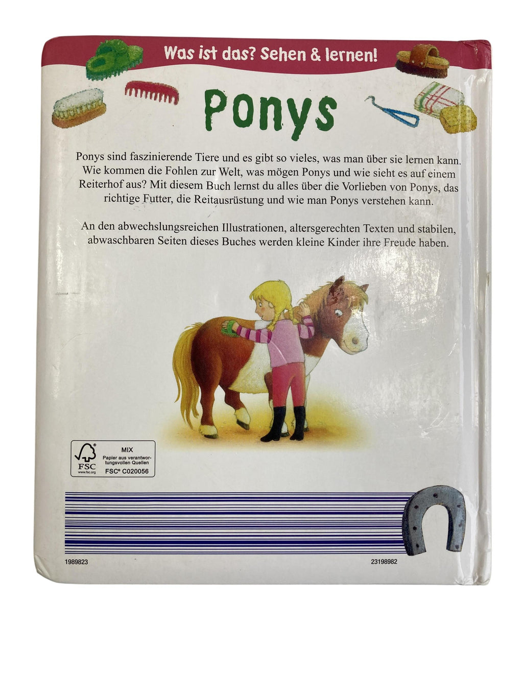 Kinderbücher Bücher Spielen & Lernen Ponys Tandem.Verlag Rear Image Second Hand
