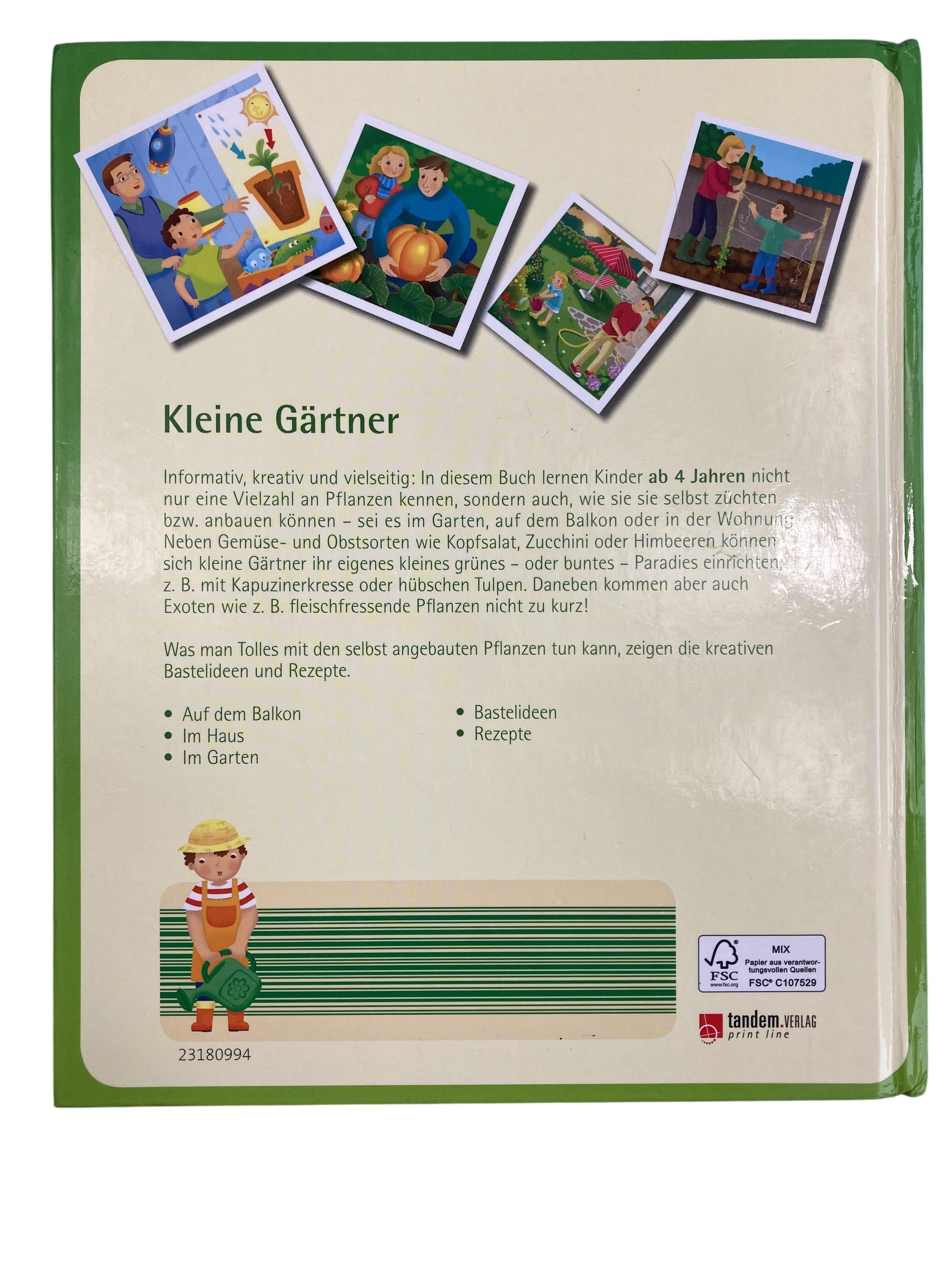Kinderbücher Bücher Spielen & Lernen Kleine Gärtner Tandem.Verlag Rear Image Second Hand